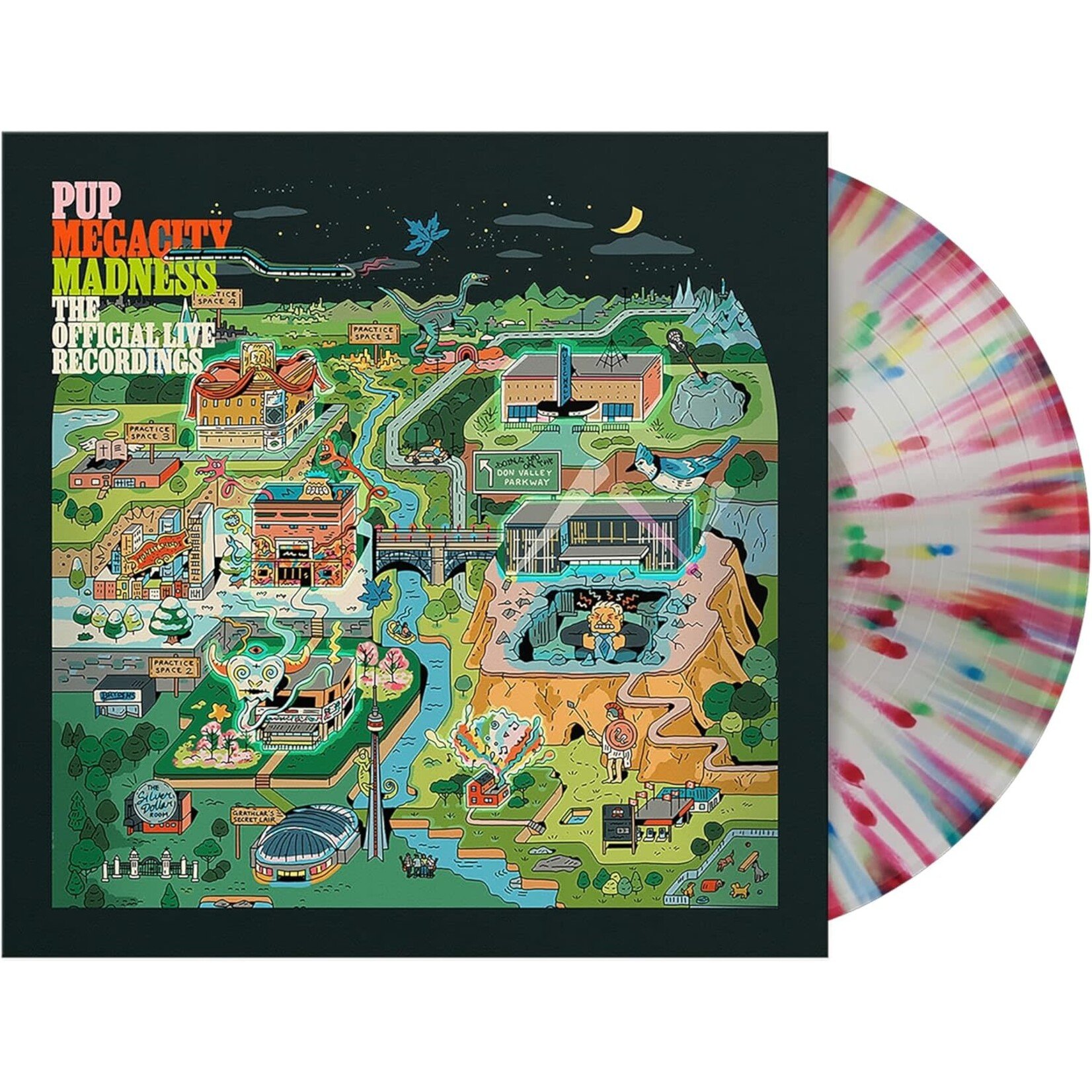 Pup - Megacity Madness: The Official Live Recordings (Coloured Vinyl) [LP]