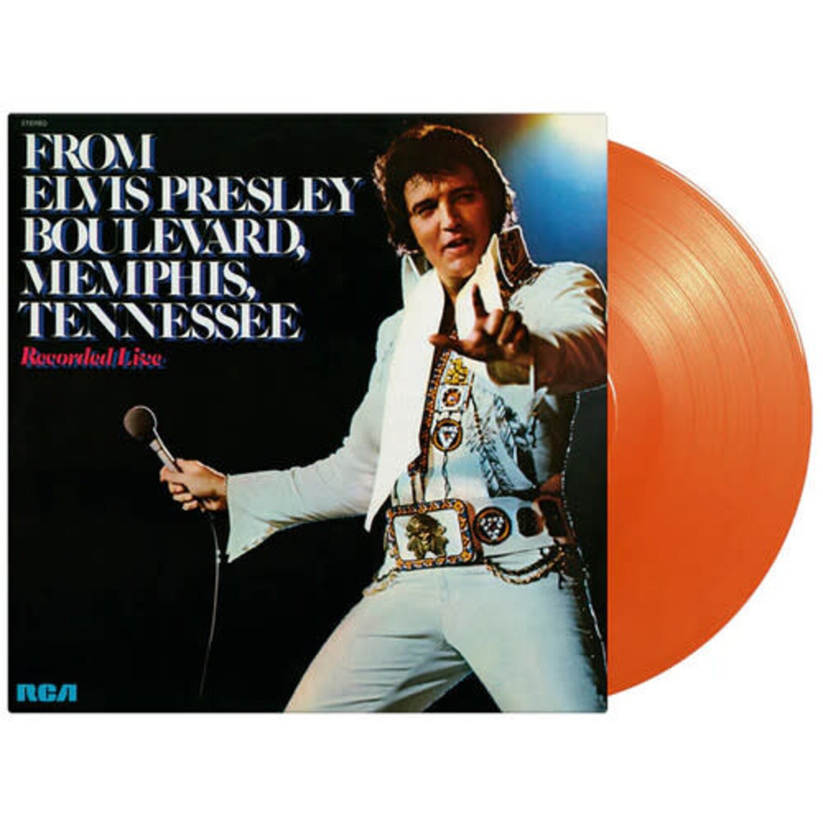 Elvis Presley - From Elvis Presley Boulevard, Memphis, Tennessee: Recorded Live (Orange Vinyl) (MOV) [LP]