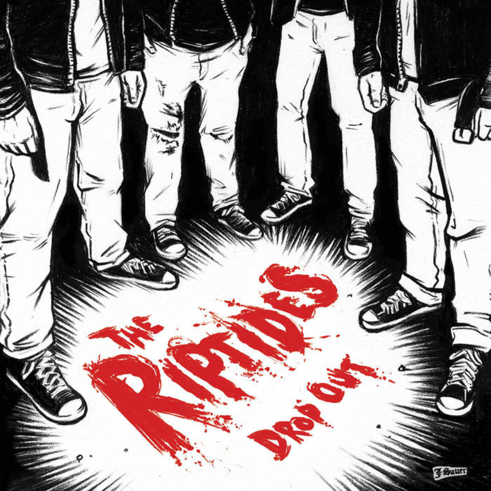 Riptides - Drop Out (Red Vinyl) [LP]