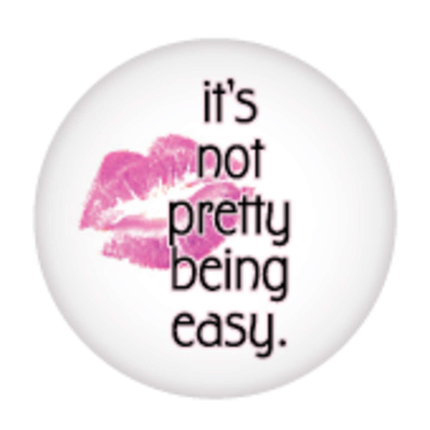 Button - It's Not Pretty Being Easy