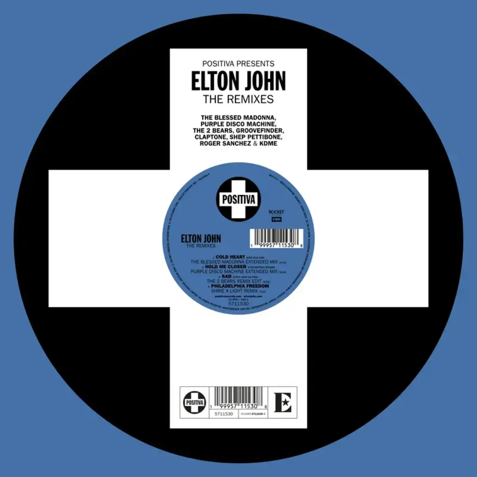 Elton John - Positiva Presents Elton John The Remixes [LP] (RSD2026)