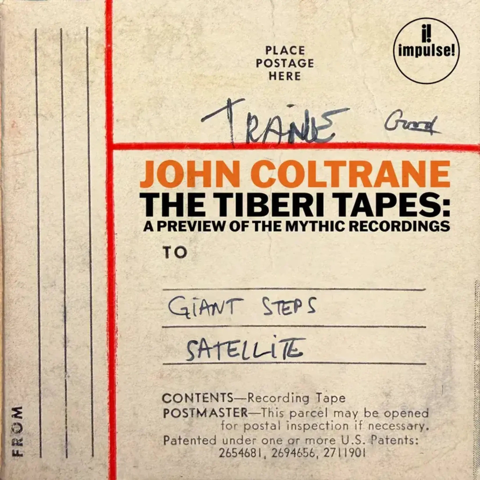 John Coltrane - The Tiberi Tapes: A Preview Of The Mythic Recordings [LP] (RSD2026)