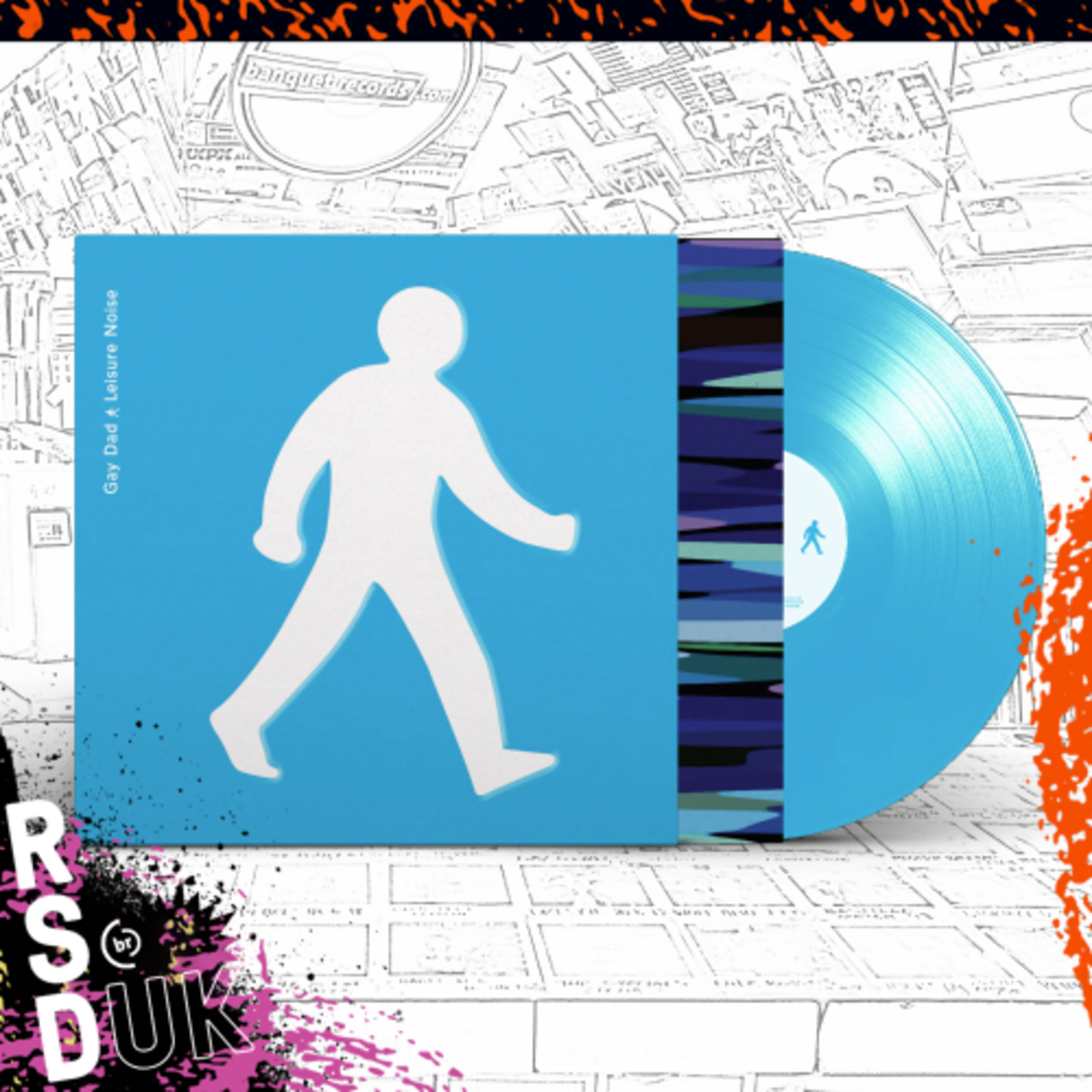 Gay Dad - Leisure Noise (Blue Vinyl) [LP] (RSD2026)