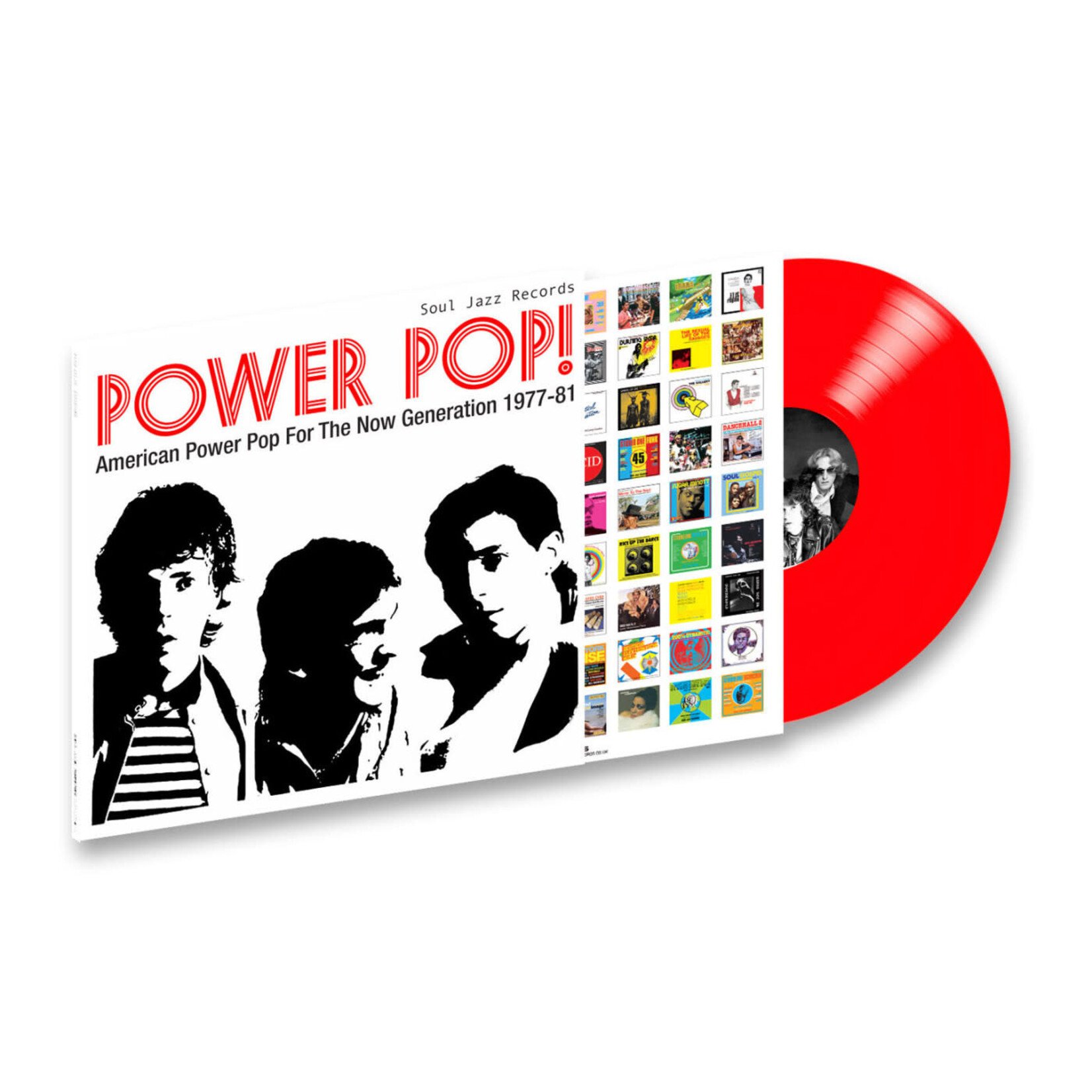 Various Artists - Soul Jazz Records Presents: Power Pop! American Power Pop For The Now Generation 1977-81 (Red Vinyl) [LP] (RSD2026)