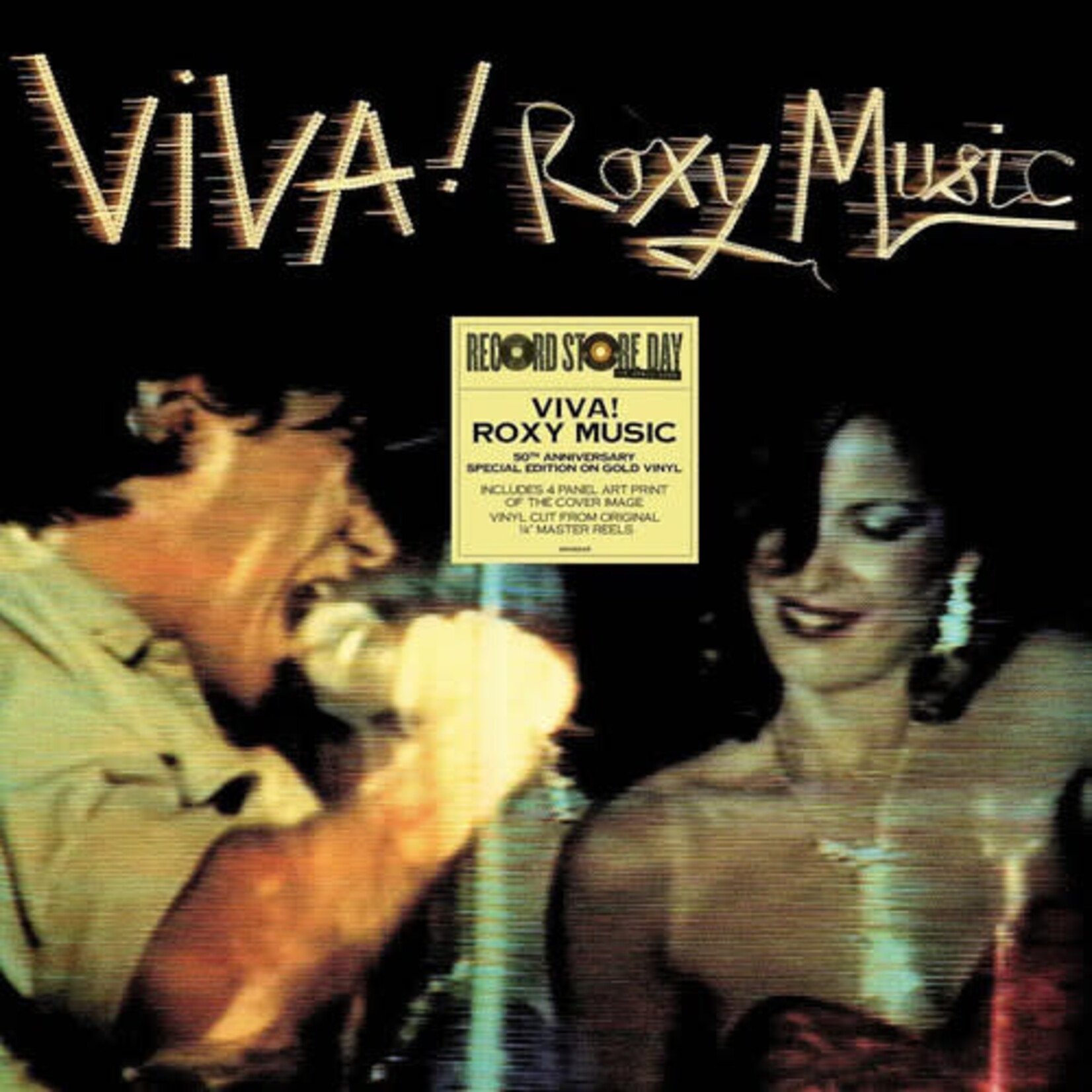 Roxy Music - Viva! Roxy Music (Gold Vinyl) [LP] (RSD2026)