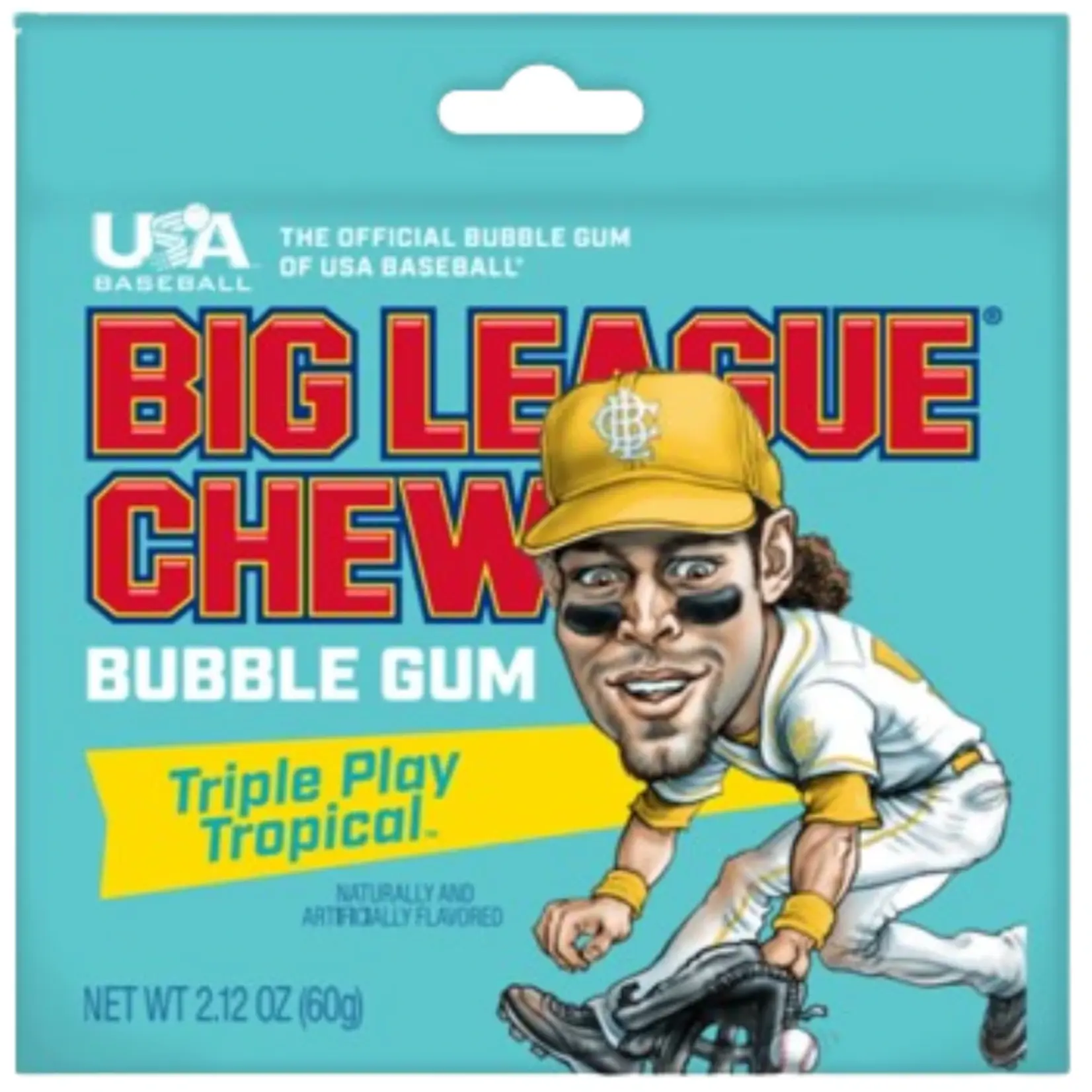 Big League Chew Bubble Gum Triple Play Tropical