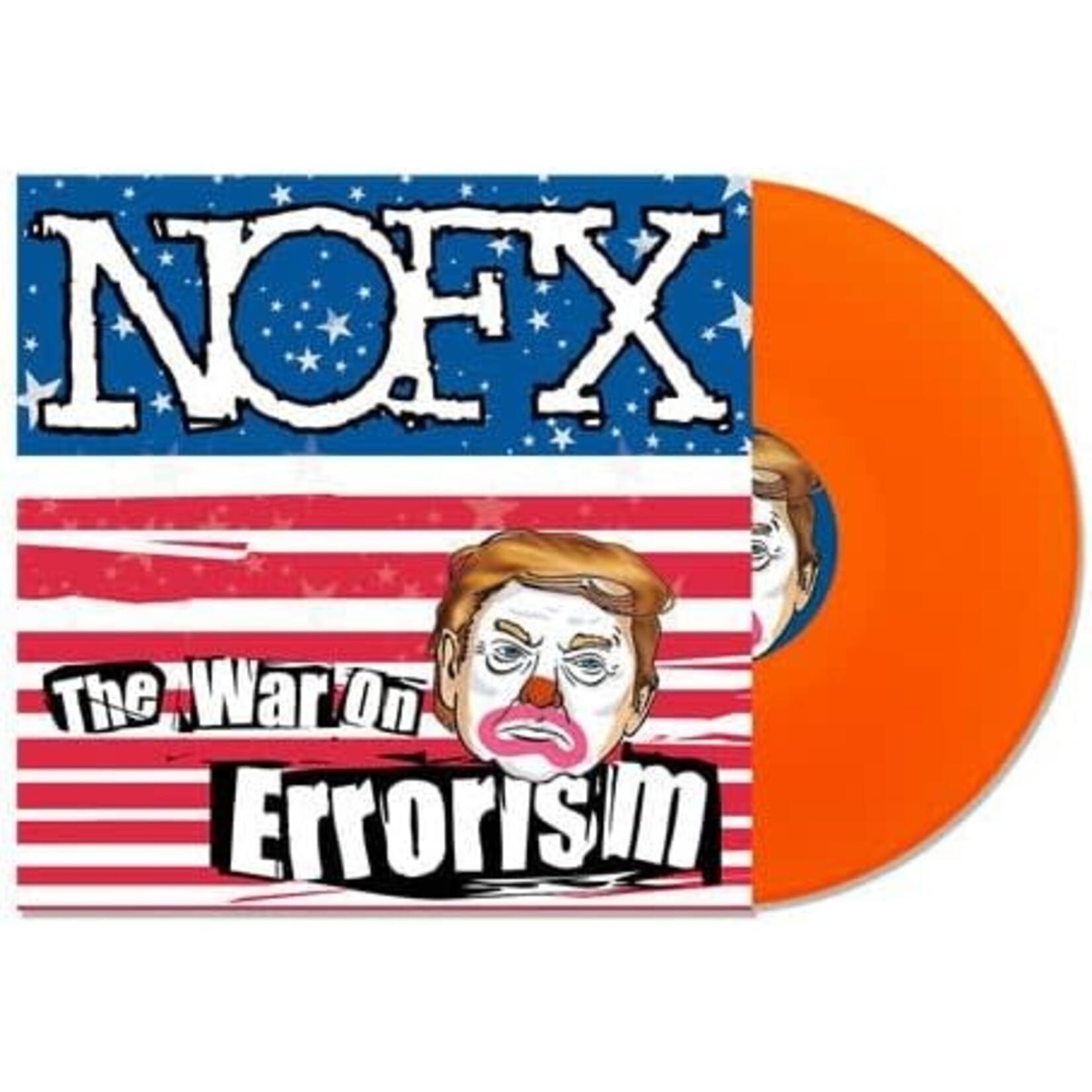 NOFX - The War On Errorism (New Cover) (Orange Vinyl) [LP]