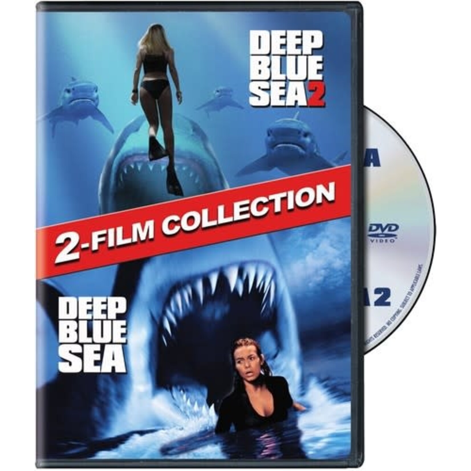 Deep Blue Sea/Deep Blue Sea 2 - 2-Film Collection [USED 2DVD]