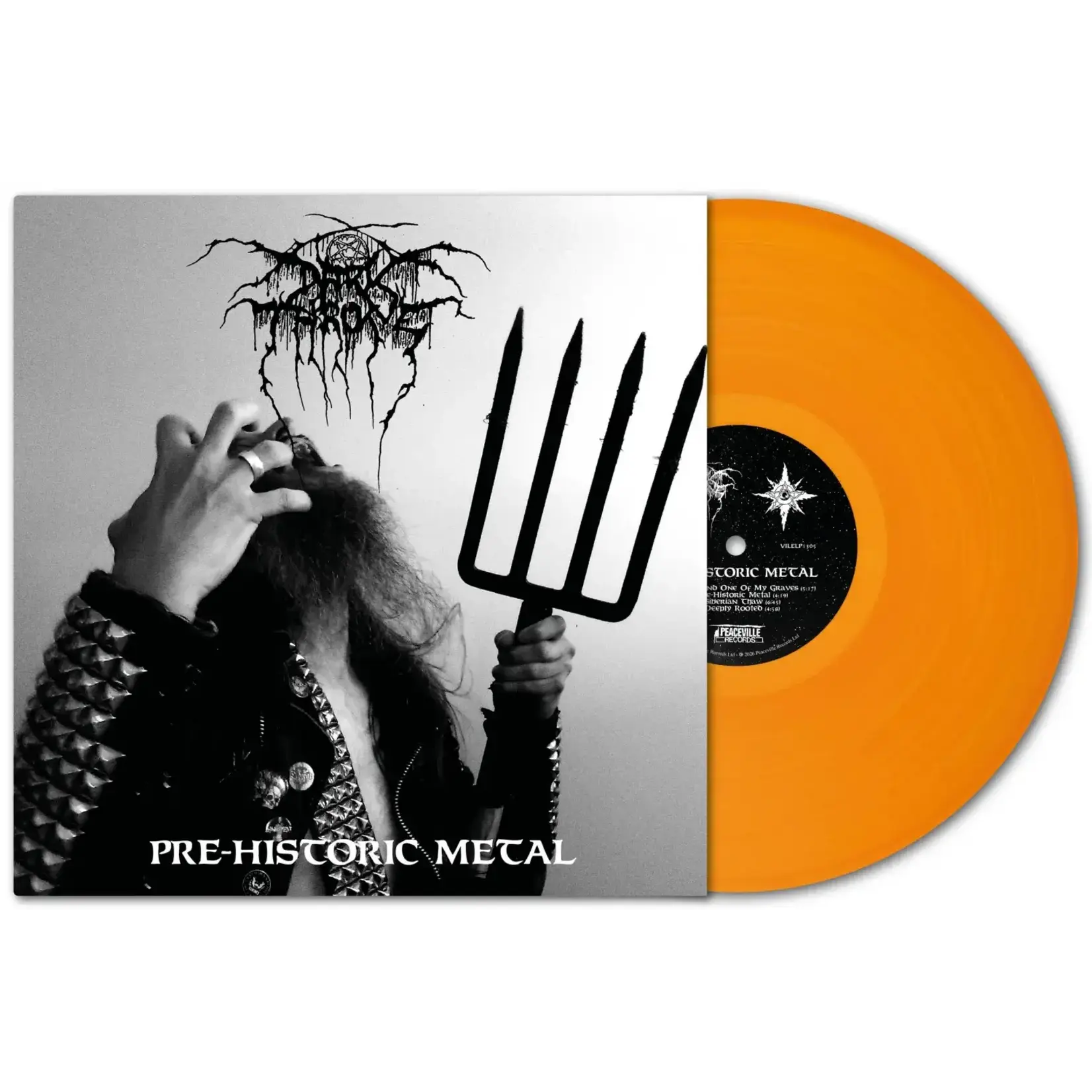 Darkthrone - Pre-Historic Metal (Clear/Orange Vinyl) [LP]