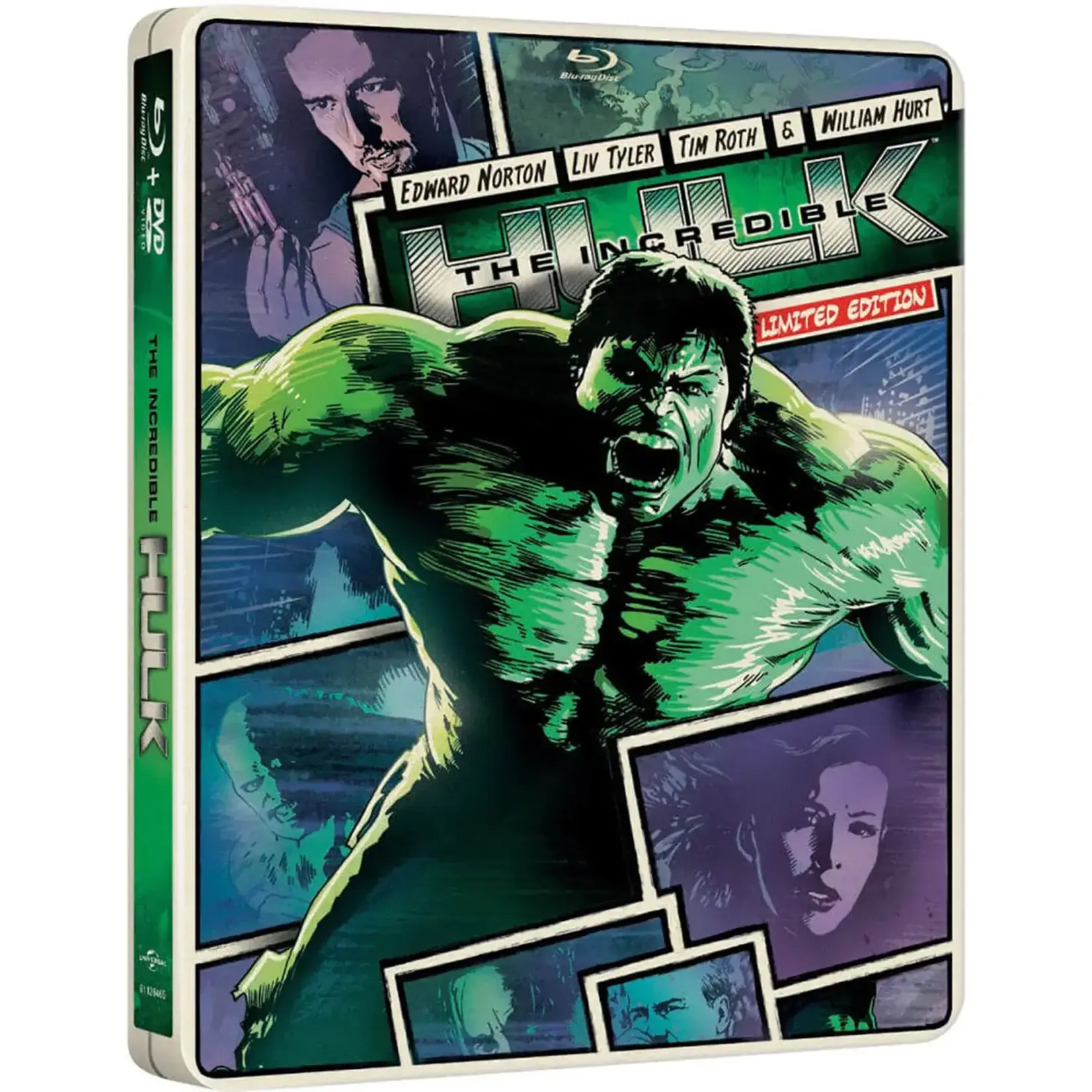 Incredible Hulk (2008) (Ltd Ed) [USED BRD/DVD Steelbook]