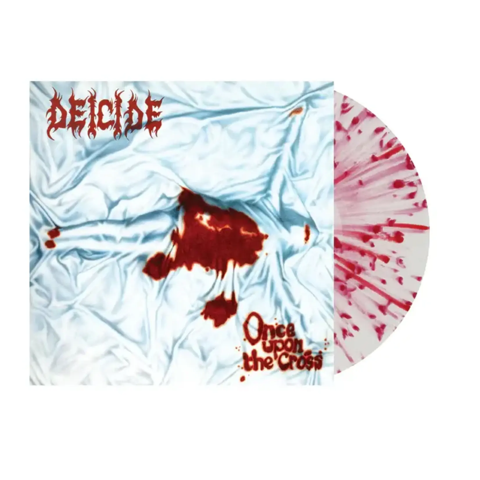 Deicide - Once Upon The Cross (Clear/Red Vinyl) [LP]