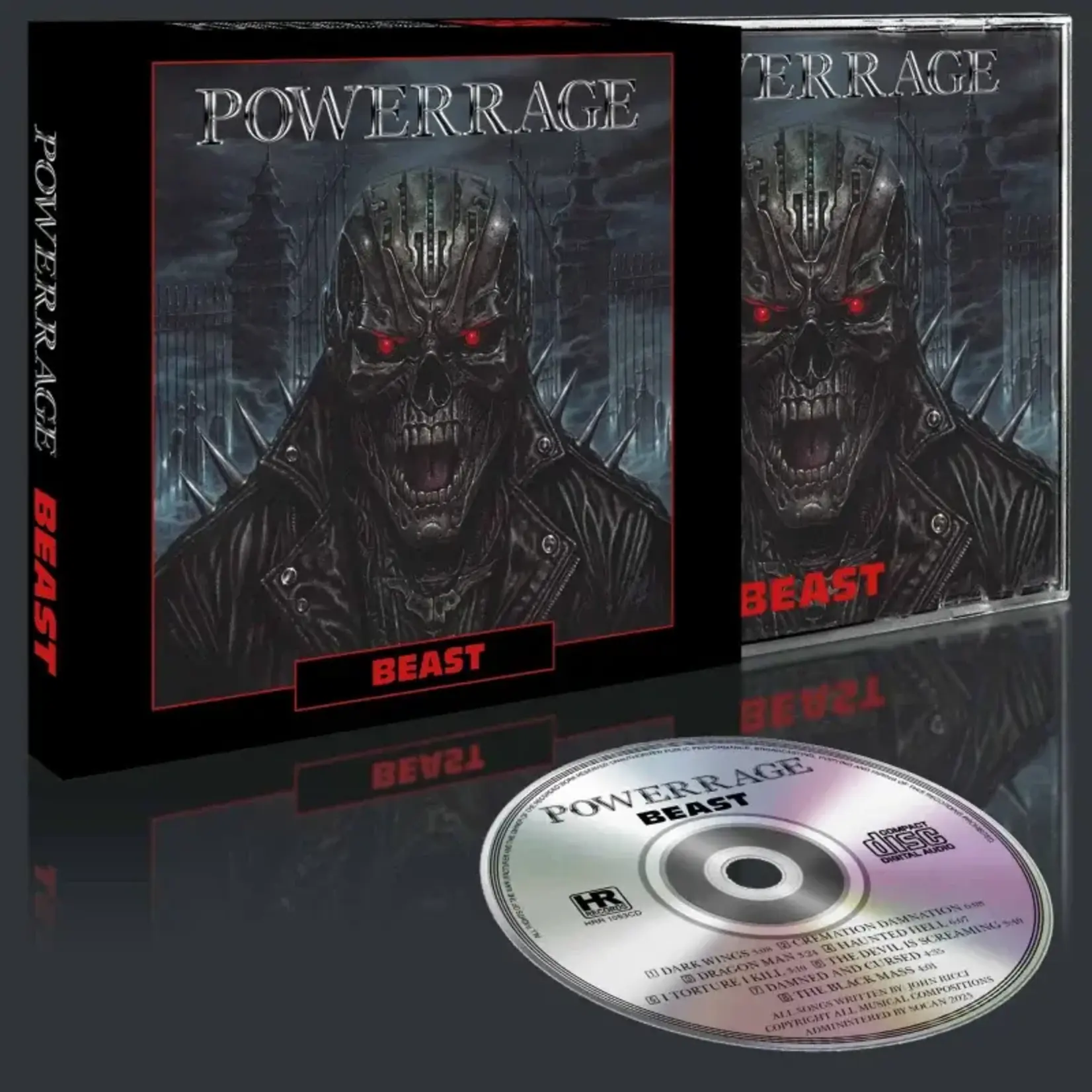 Powerrage - Beast [CD]