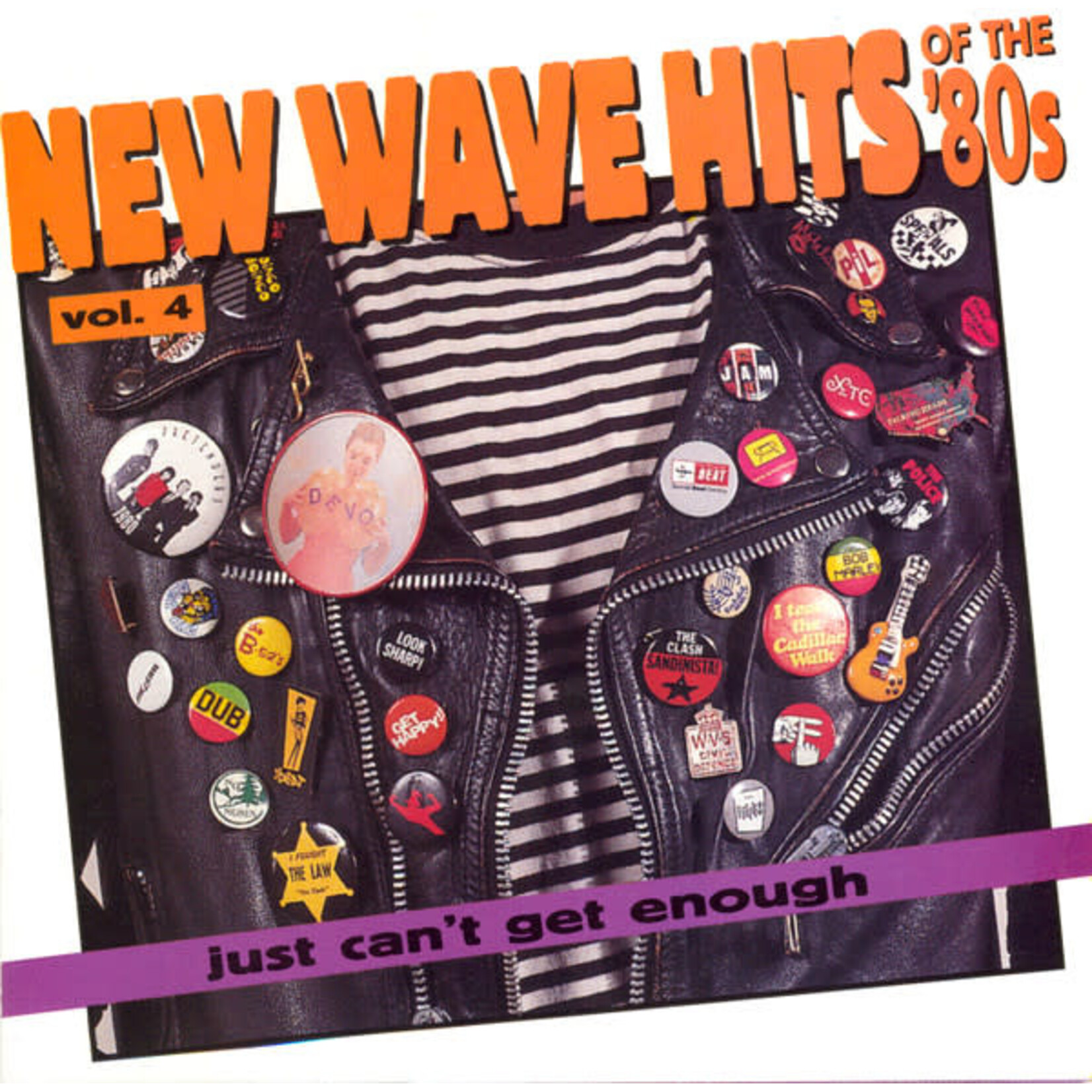 Various Artists - Just Can't Get Enough: New Wave Hits Of The '80s Vol. 4 [USED CD]
