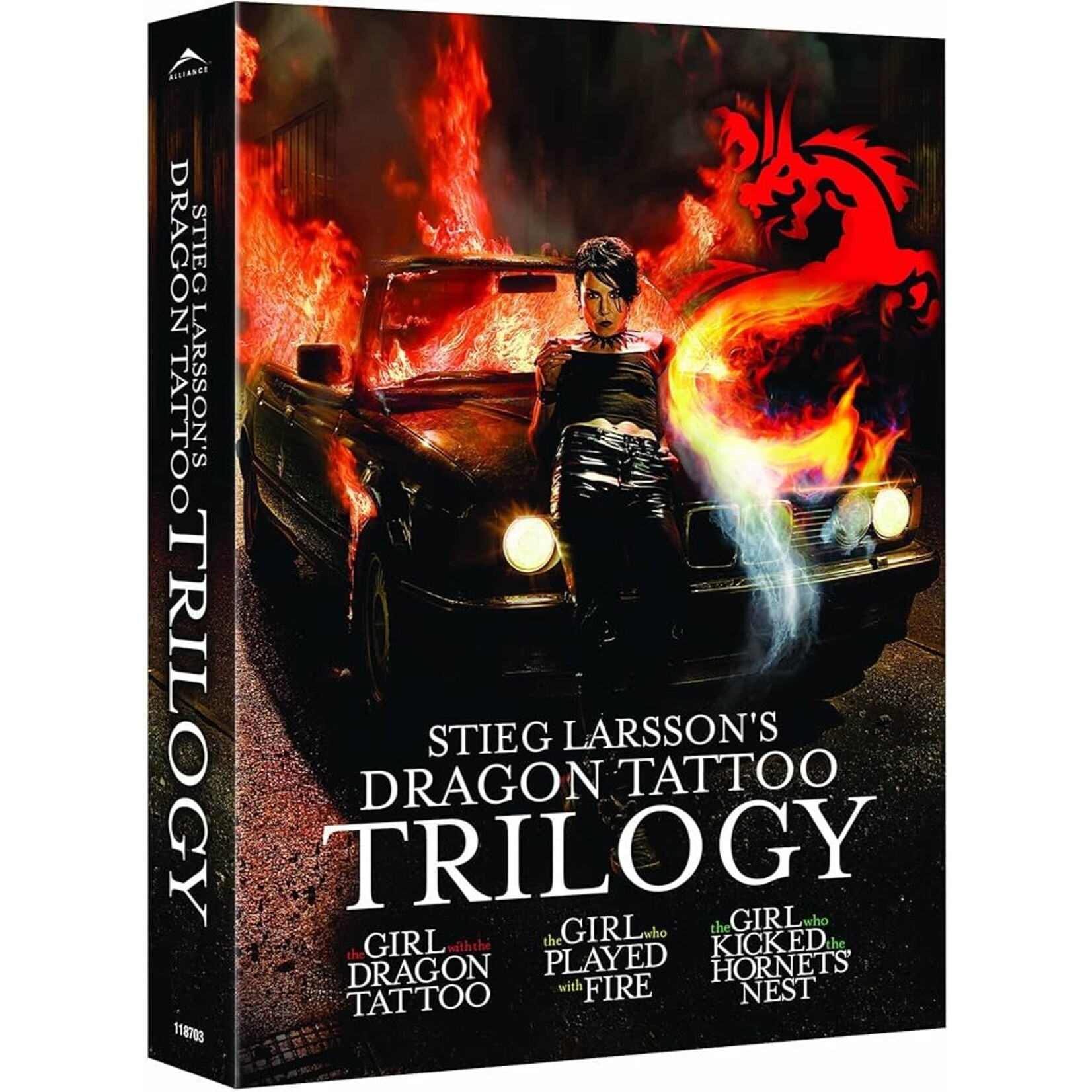 Millennium Series - Stieg Larsson's Dragon Tattoo Trilogy [USED 4DVD]