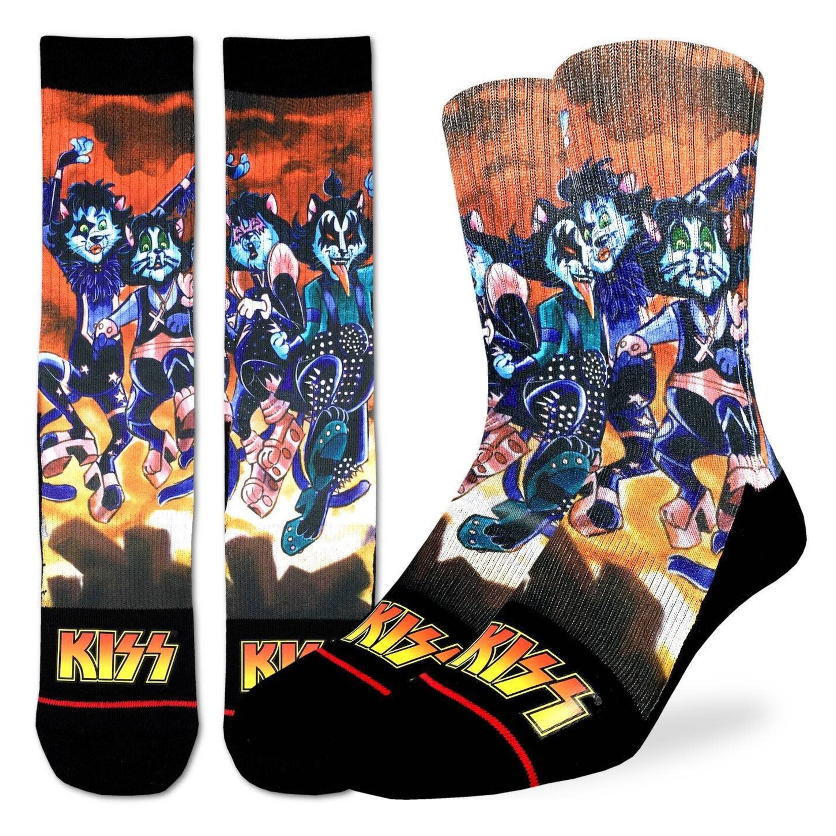 Men's Socks - Kiss: Cartoon