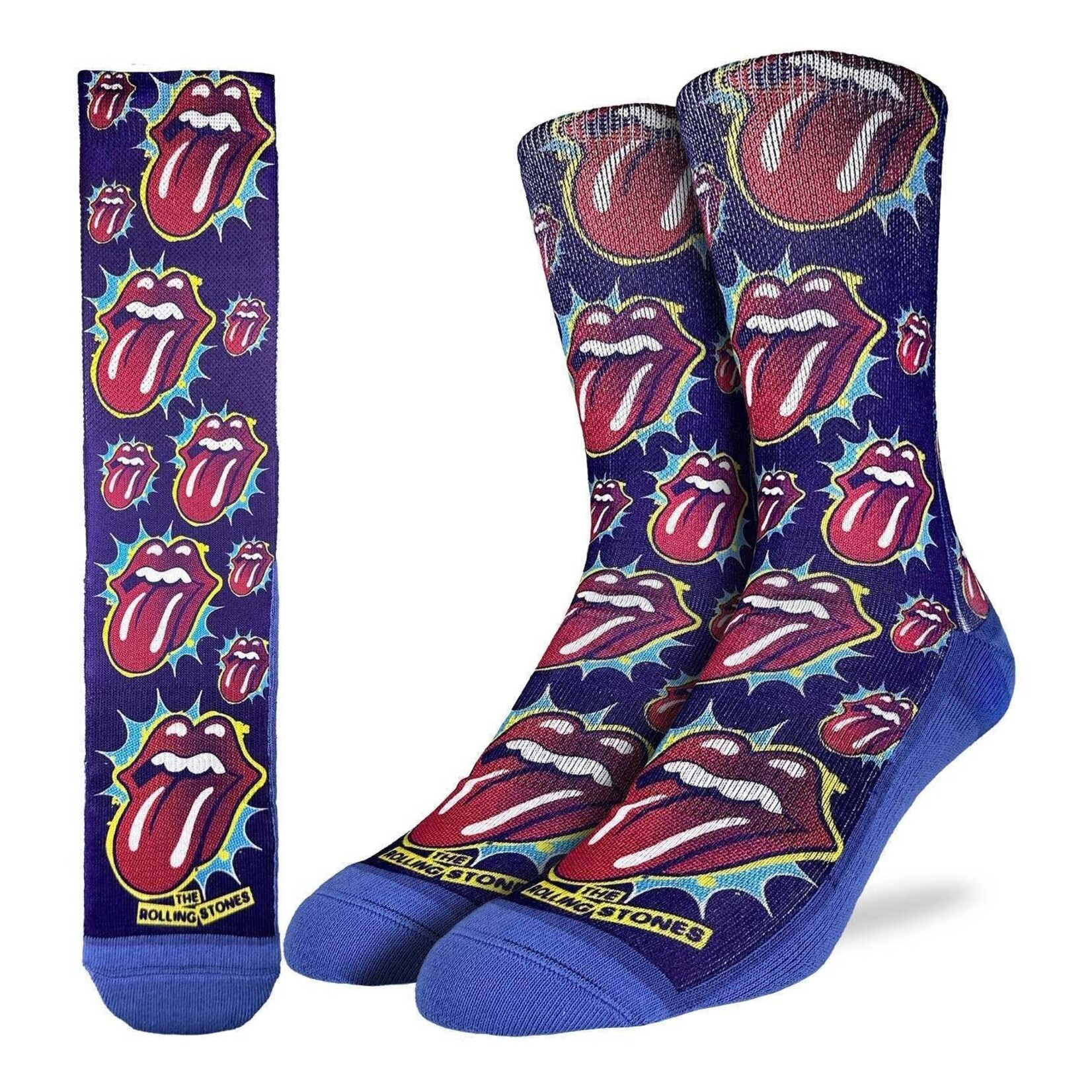 Men's Socks - Rolling Stones: Hot Lips Purple