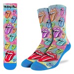 Men's Socks - Rolling Stones: Hot Lips Tie Dye
