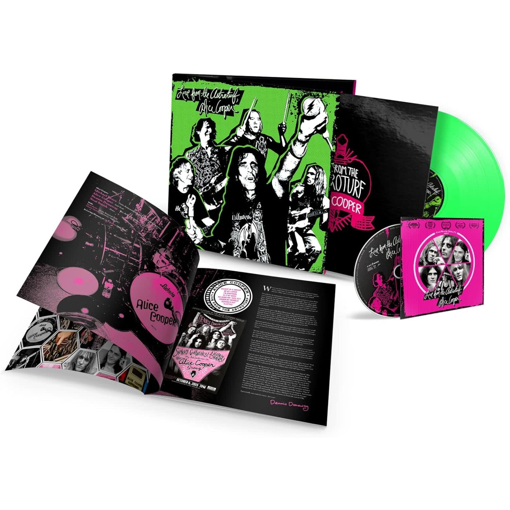 Alice Cooper - Live From The Astroturf (Green Vinyl) [LP/DVD]