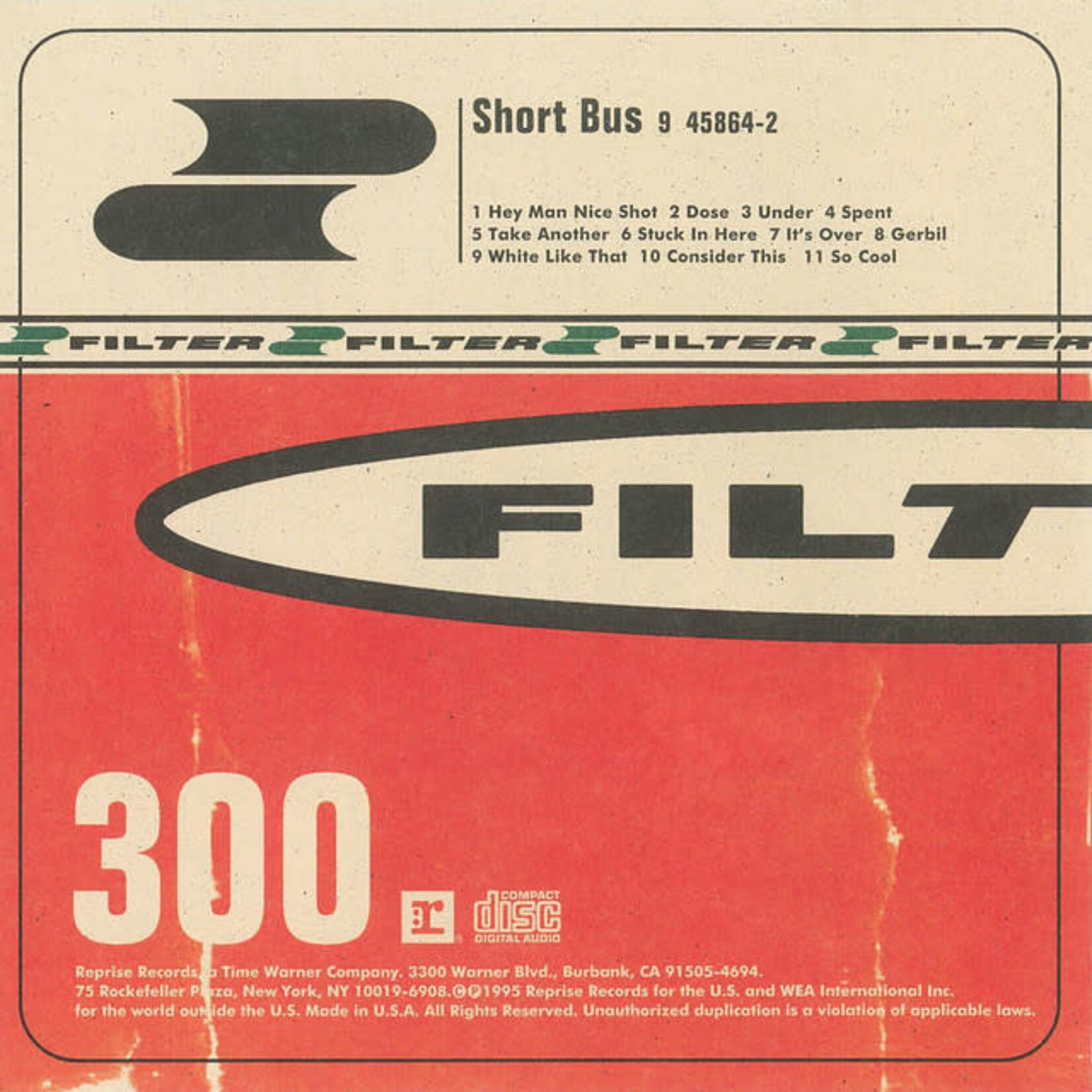 Filter - Short Bus [CD]