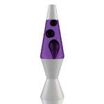 Lava Lamp - 14.5" Black/Purple