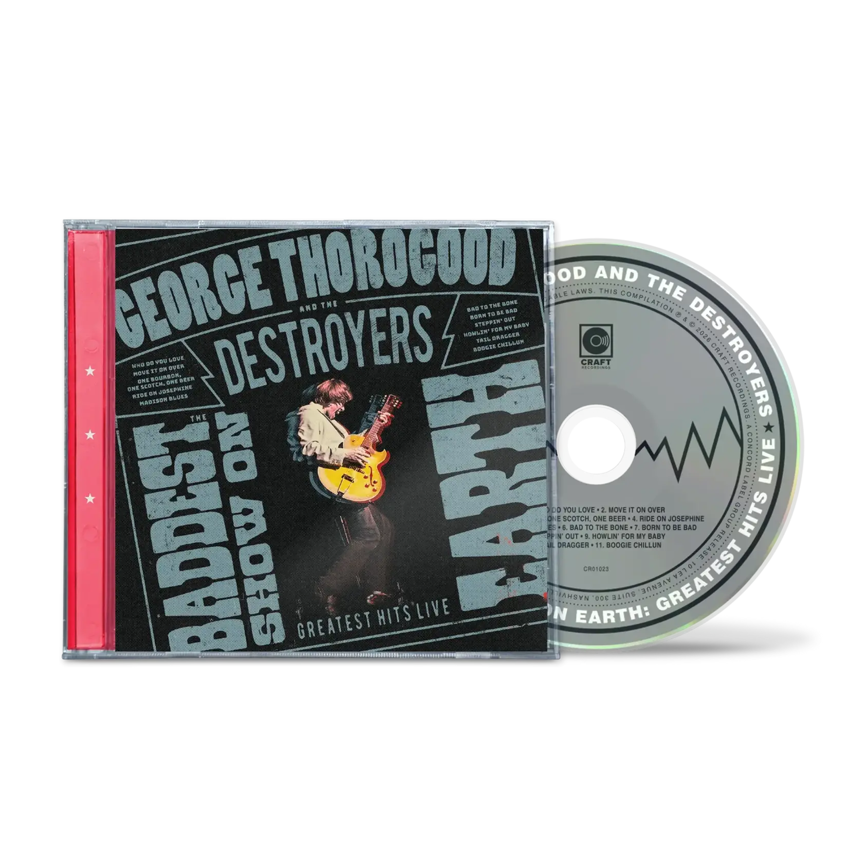 George Thorogood - The Baddest Show On Earth: Greatest Hits Live [CD]