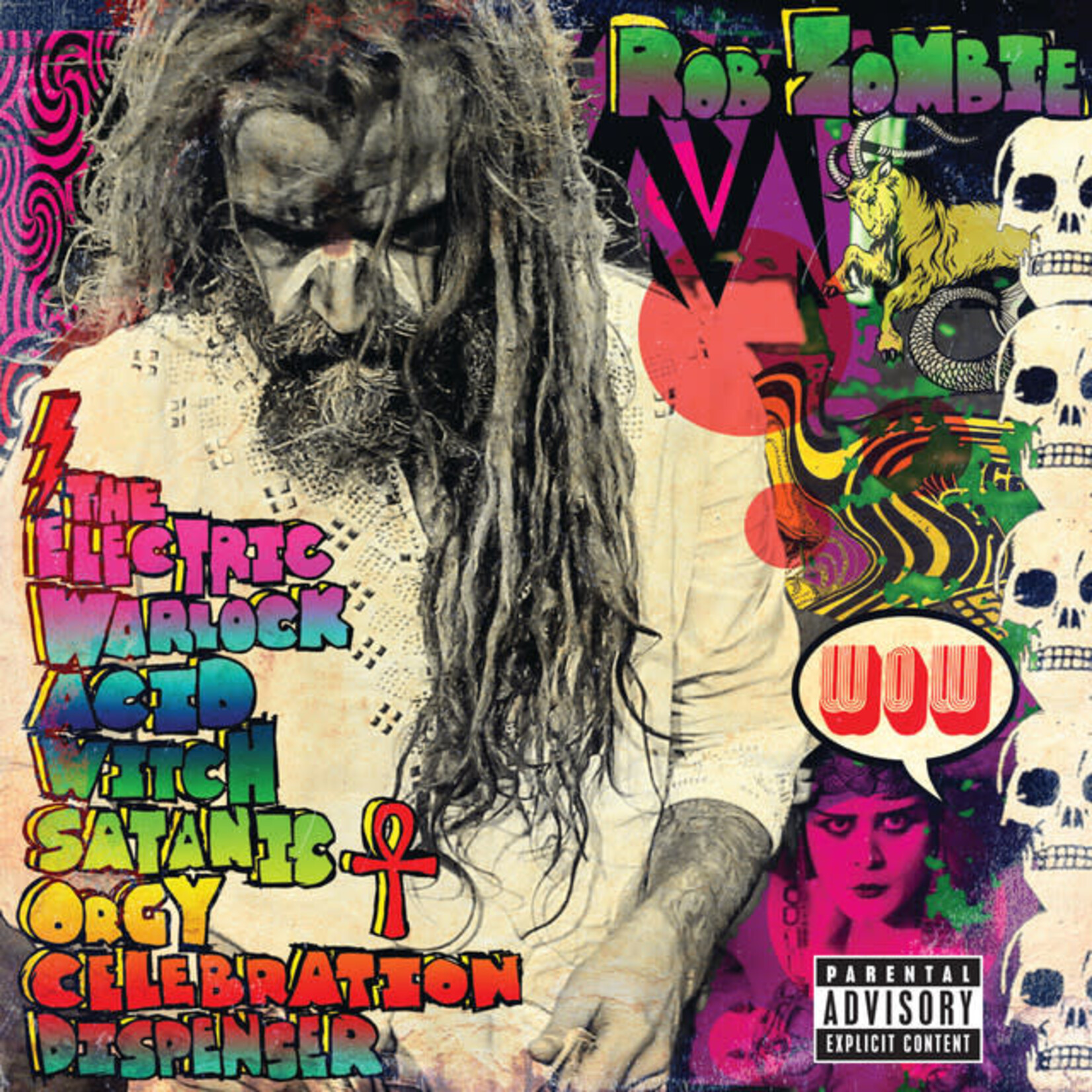 Rob Zombie - The Electric Warlock Acid Witch Satanic Orgy Celebration Dispenser [CD]