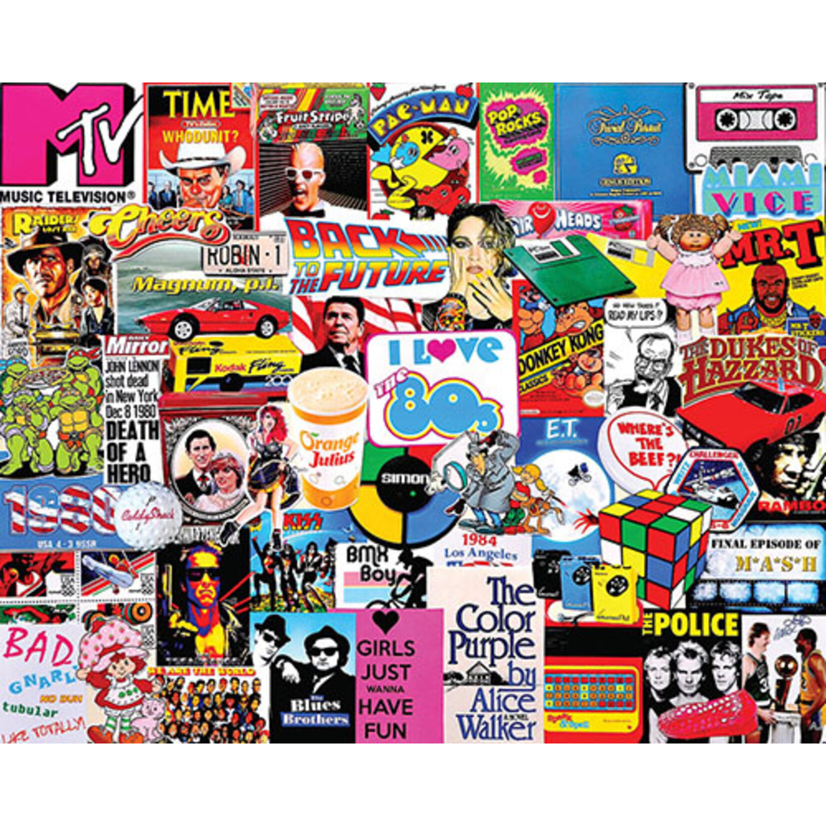 Puzzle - I Love The 1980s