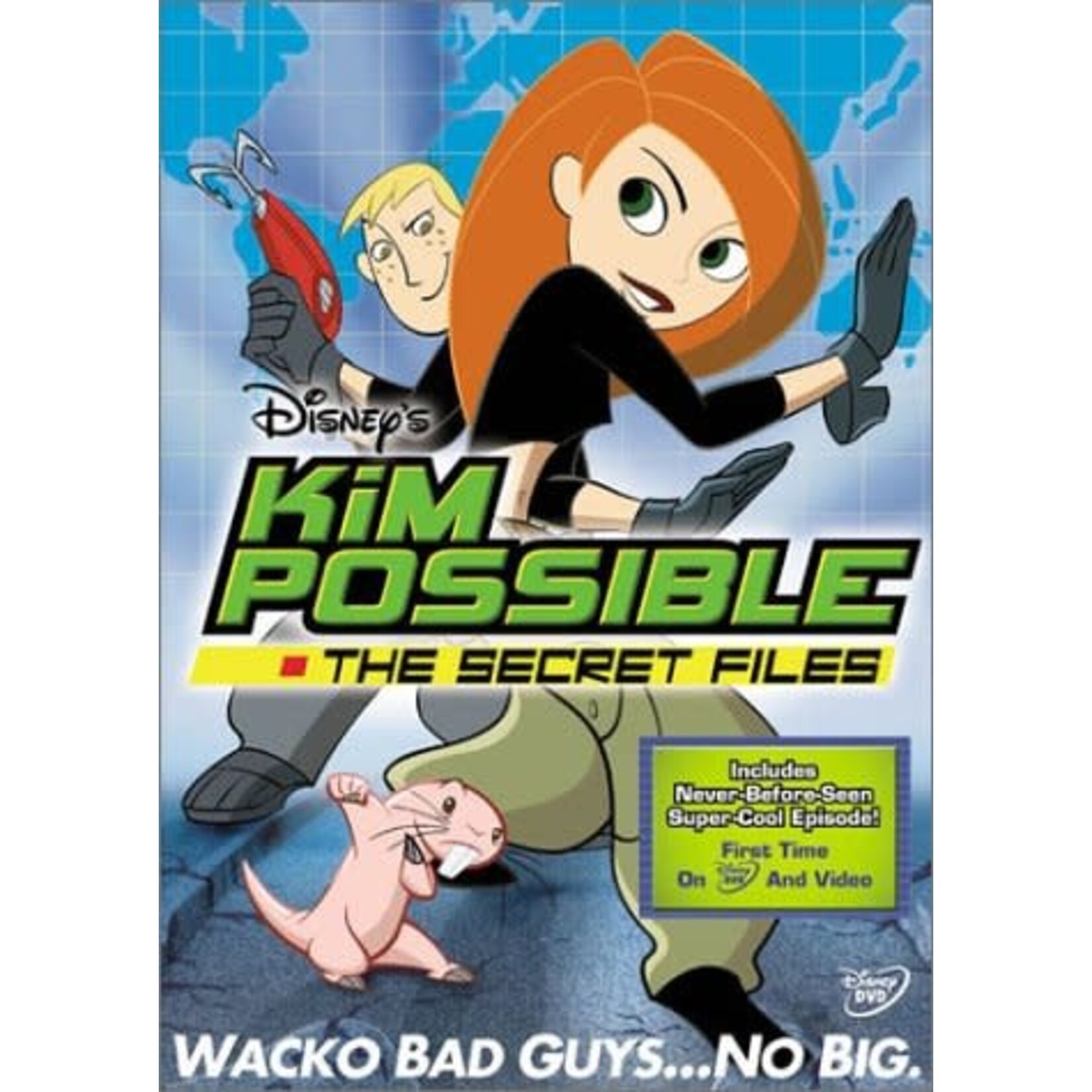 Kim Possible - The Secret Files [USED DVD]
