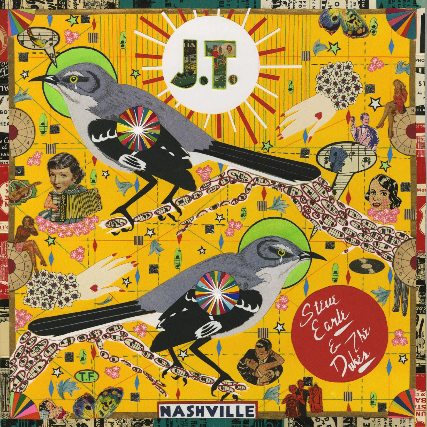 Steve Earle - J.T. (Red Vinyl) [LP]