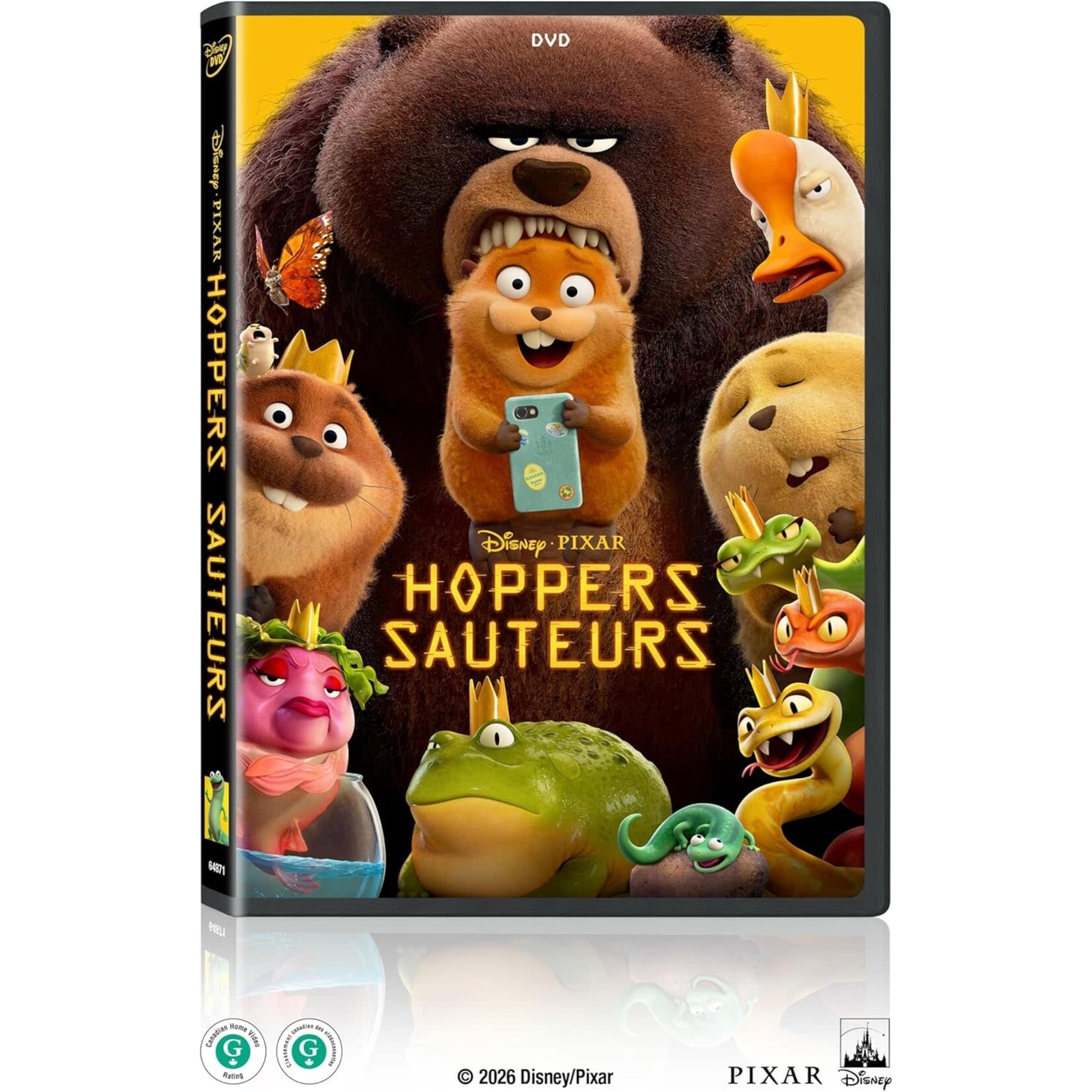 Hoppers (2026) [DVD]