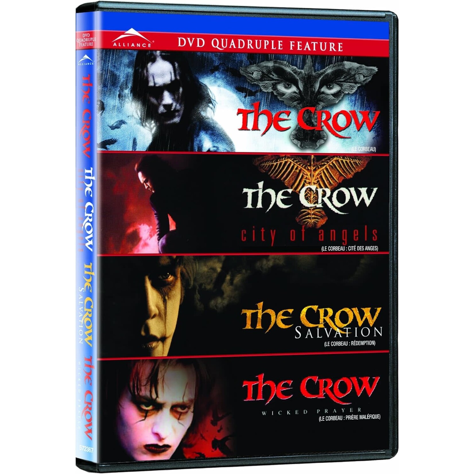 Crow - DVD Quadruple Feature [USED 2DVD]