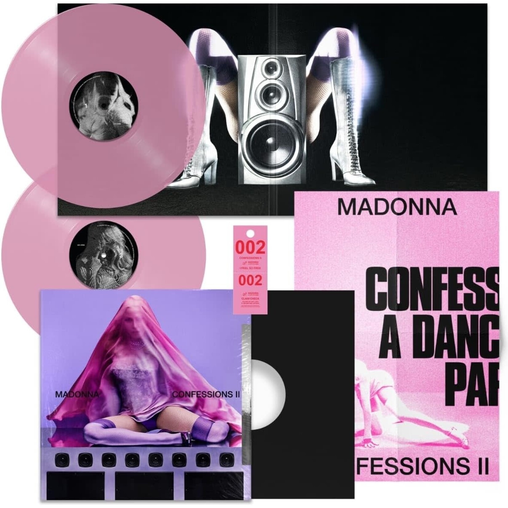 Madonna - Confessions II (Dlx Pink Vinyl) [2LP]