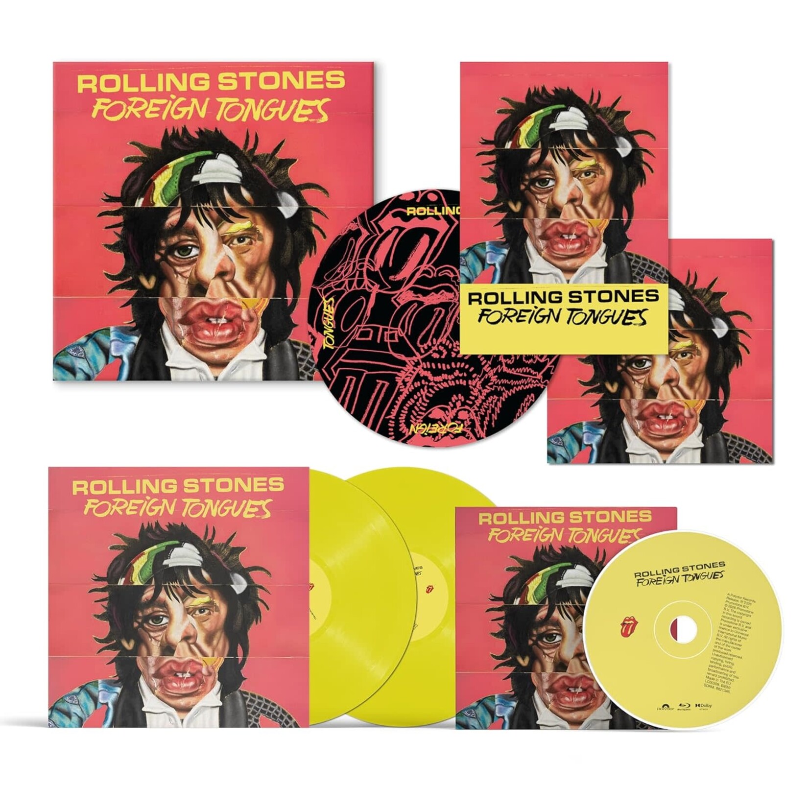 Rolling Stones - Foreign Tongues (Ltd Ed Box Set) (Yellow Vinyl) [2LP/BRD]