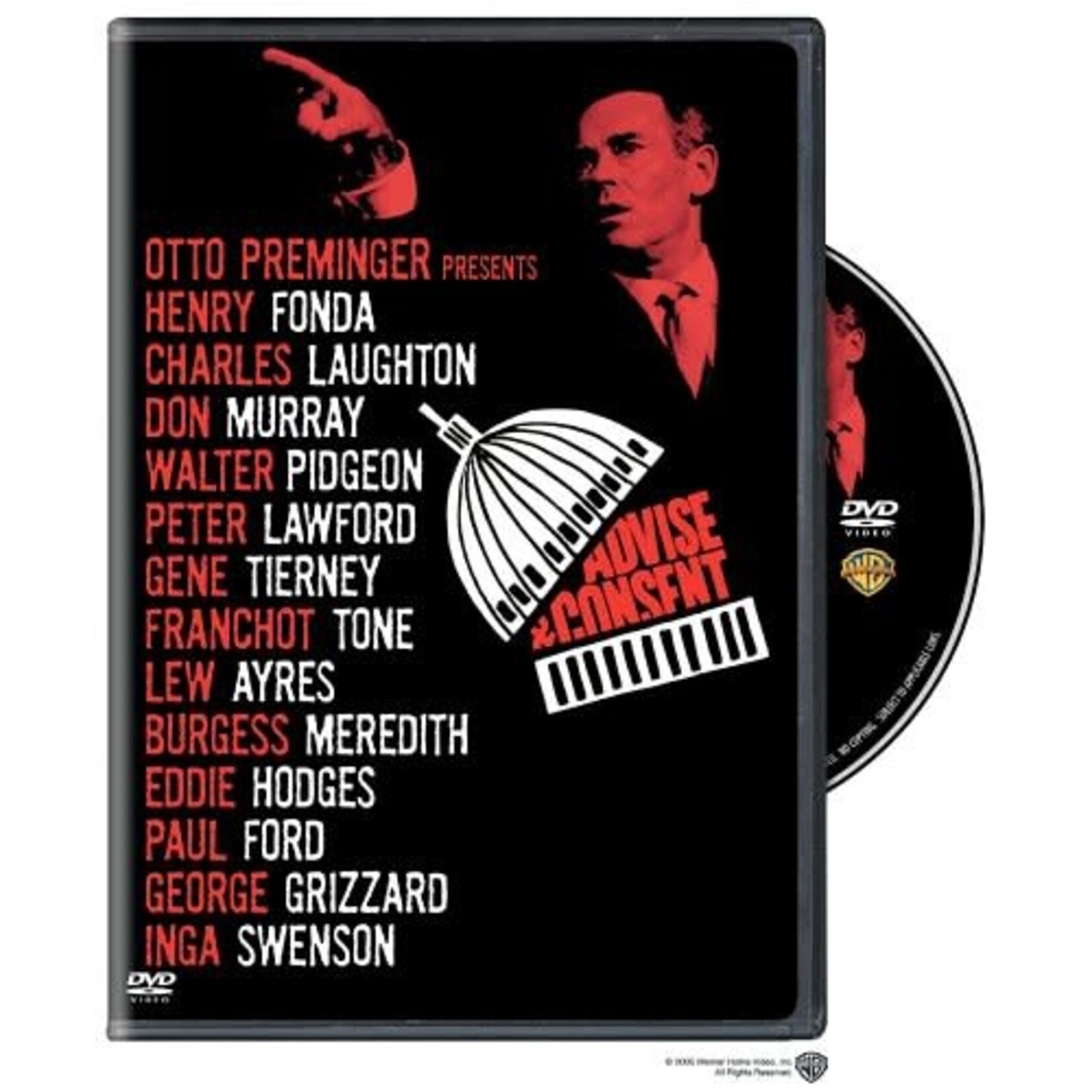 Advise & Consent (1962) [USED DVD]