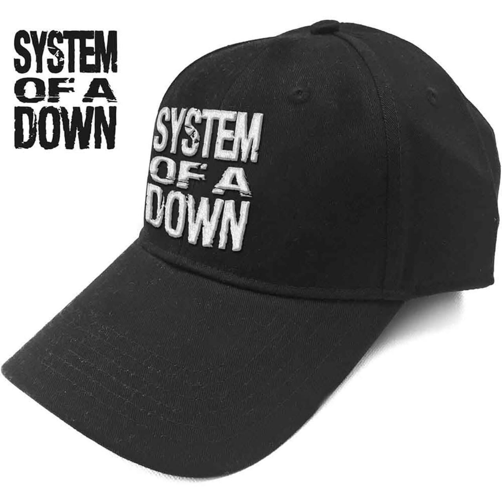 Baseball Cap - System Of A Down: Stacked Logo