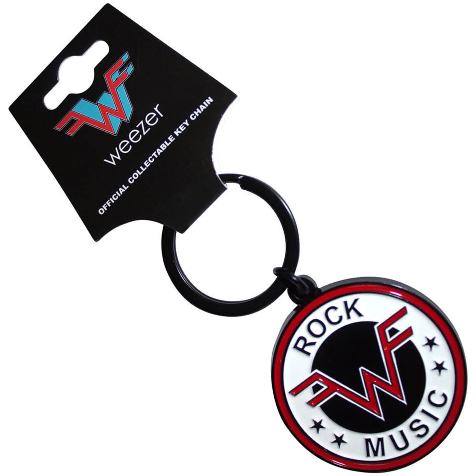 Keychain - Weezer: Rock Music Emblem