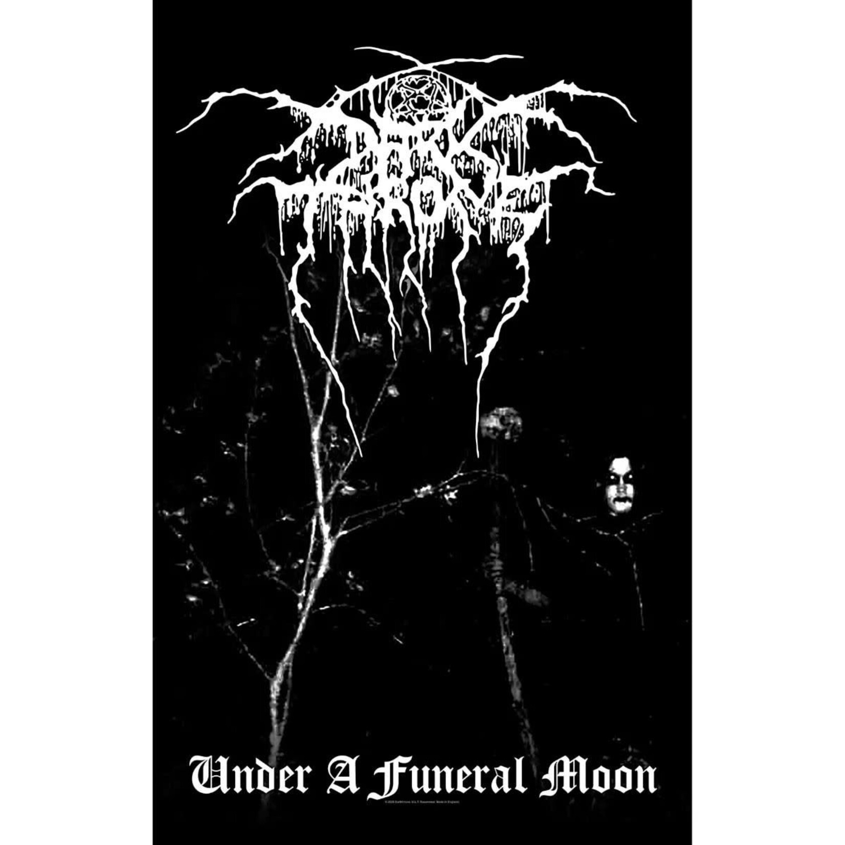 Textile Poster - Darkthrone: Under A Funeral Moon