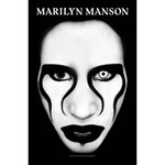 Textile Poster - Marilyn Manson: Defiant Face