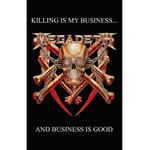 Textile Poster - Megadeth: Killing Is My Business
