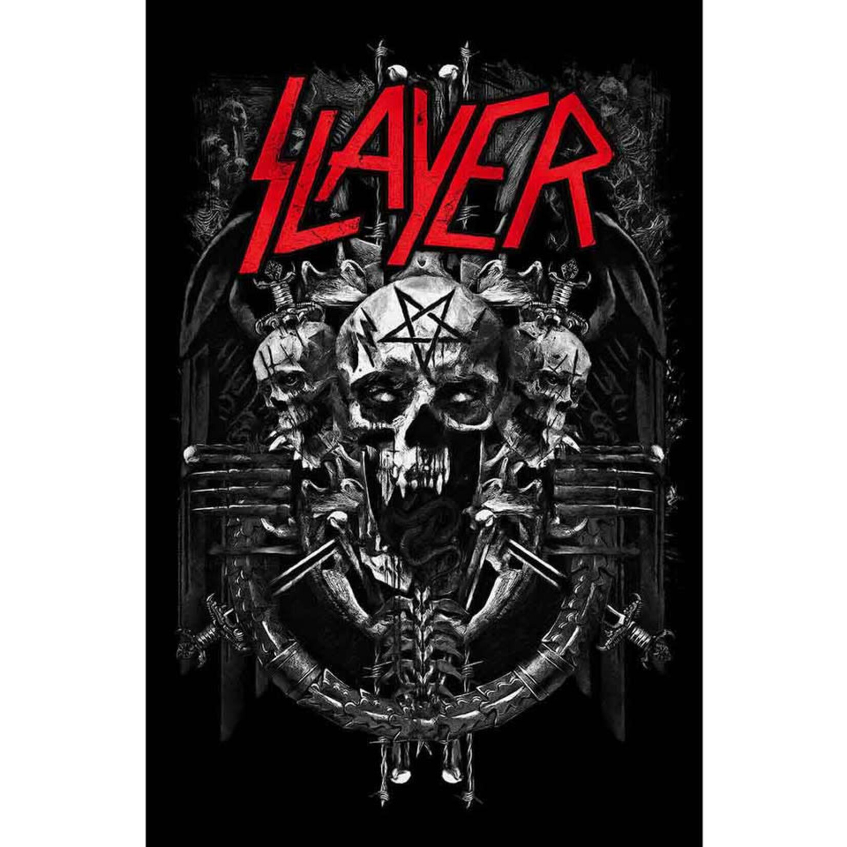 Textile Poster - Slayer: Demonic