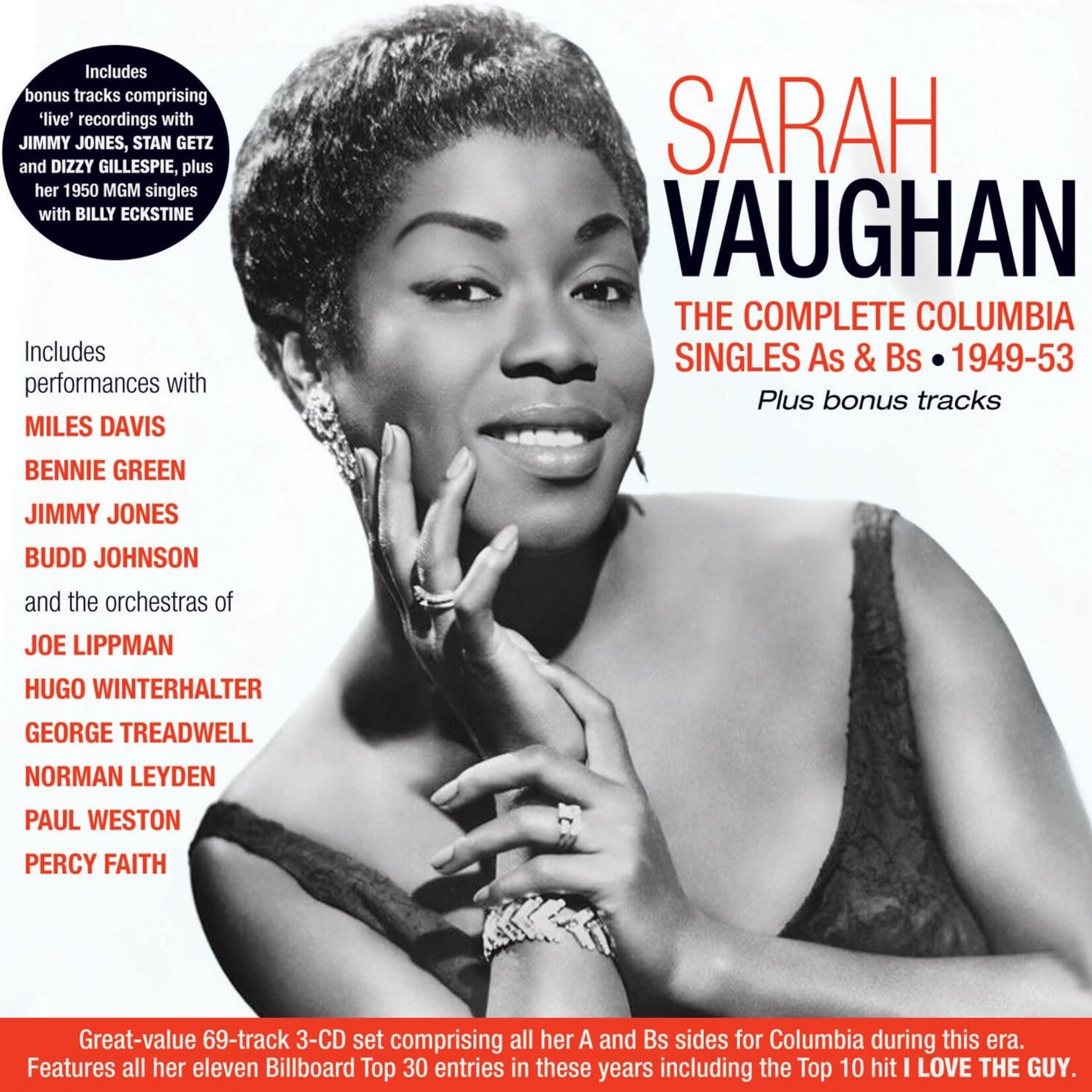 Sarah Vaughan - 1949-1953: The Complete Columbia Singles As & Bs [3CD]