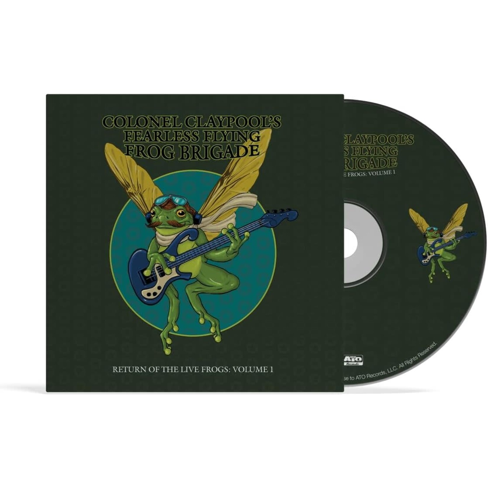 Colonel Claypool's Fearless Flying Frog Brigade - Return Of The Live Frogs Vol. 1 [CD]