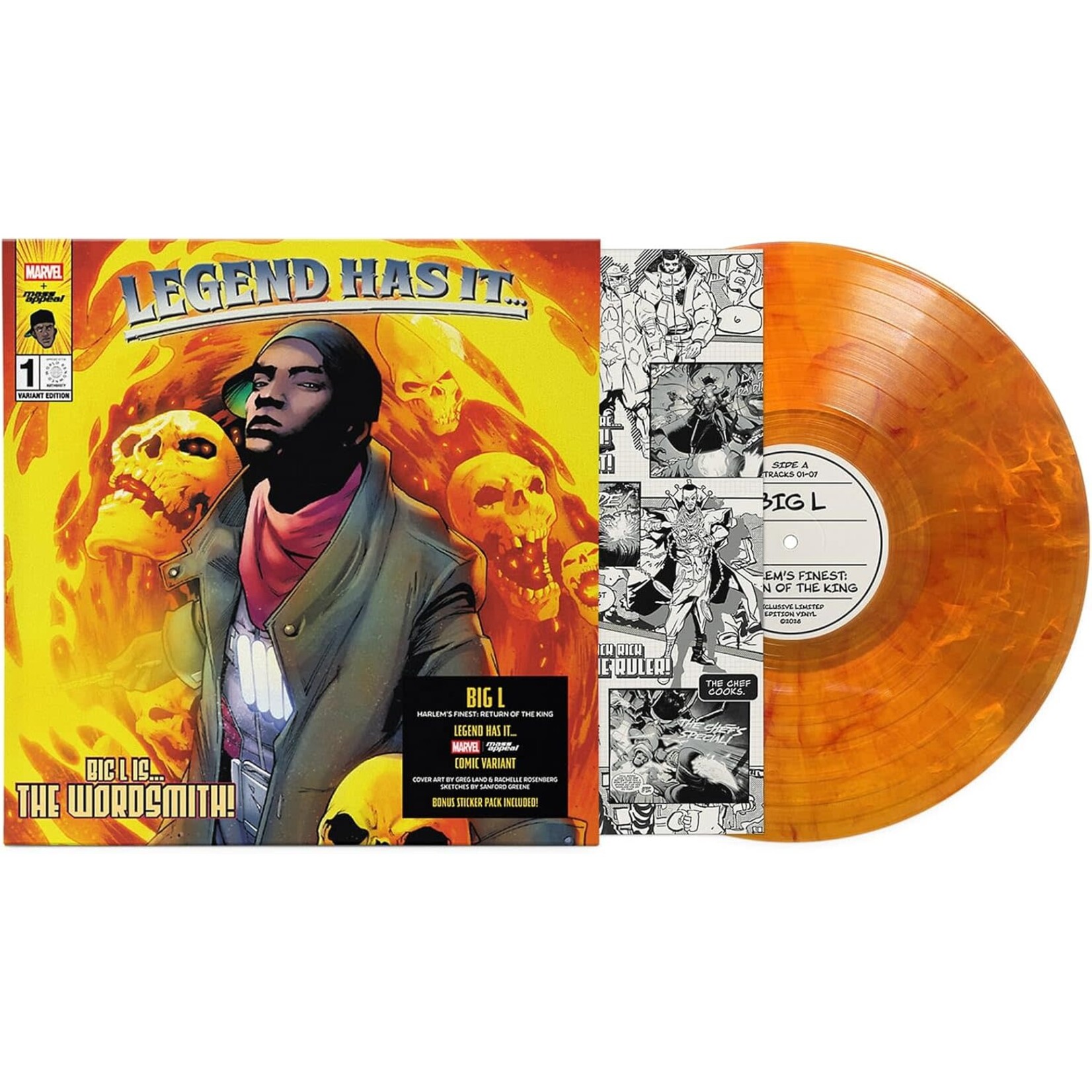 Big L - Harlem's Finest: Return Of The King (Marvel Variant) (Orange Vinyl) [LP]