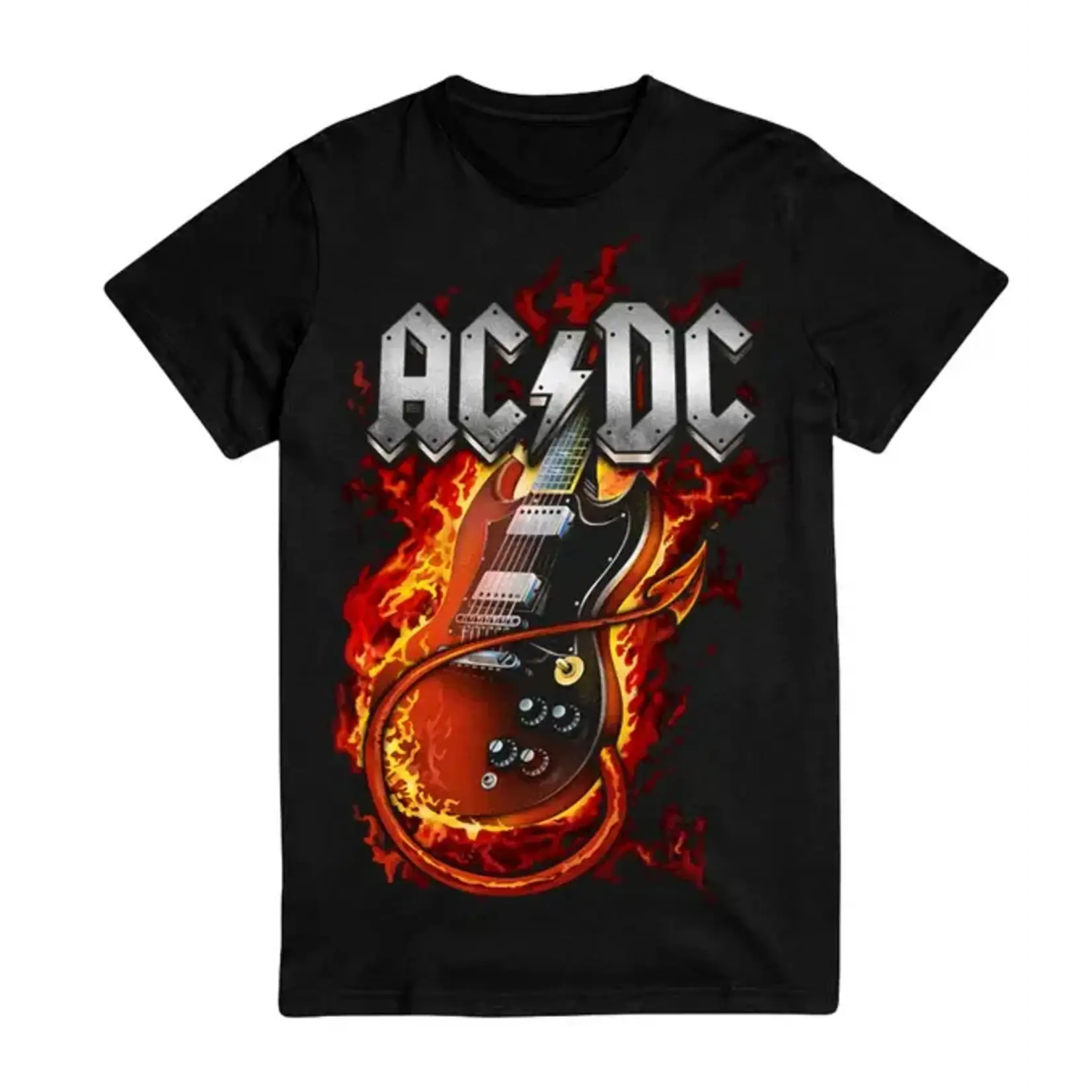 AC/DC - Fire Flames Guitar