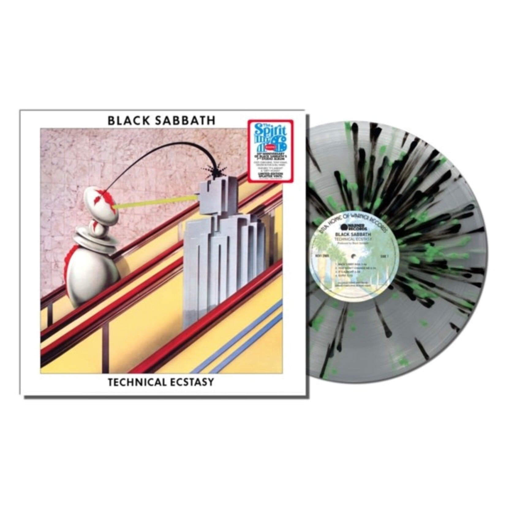 Black Sabbath - Technical Ecstasy (Clear/Green/Black Vinyl) [LP]