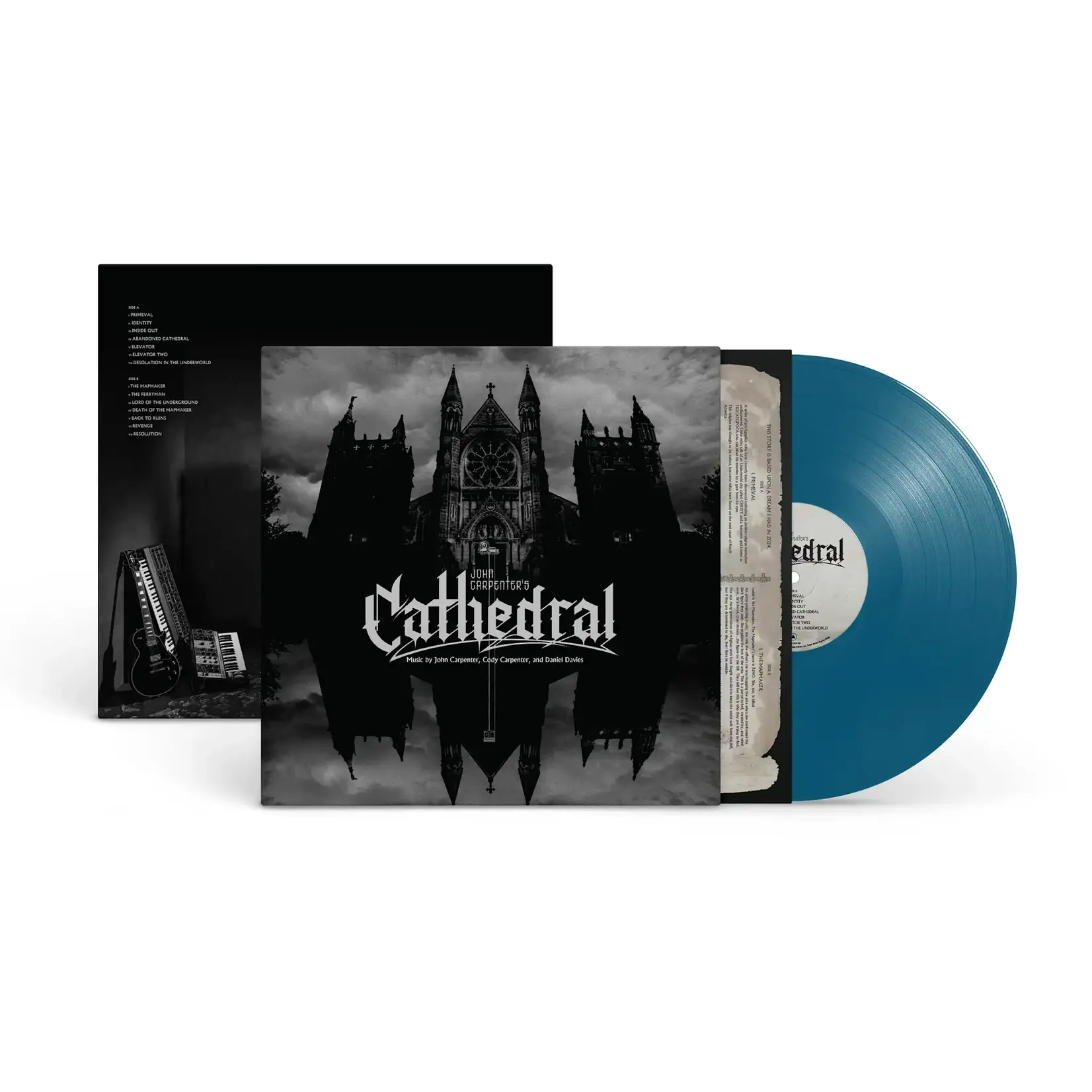 John Carpenter/Cody Carpenter/Daniel Davies - Cathedral (Blue Vinyl) [LP]