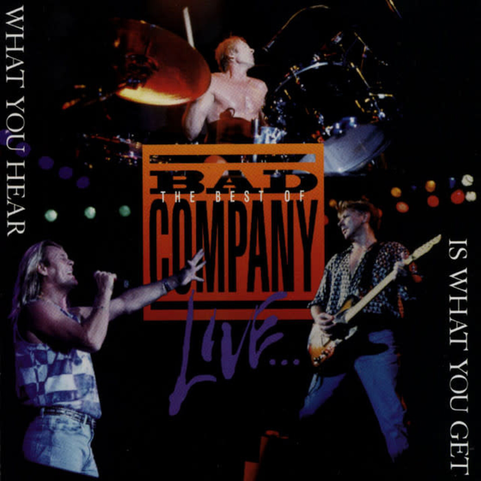 Bad Company - What You Hear Is What You Get: The Best Of Bad Company Live [USED CD]