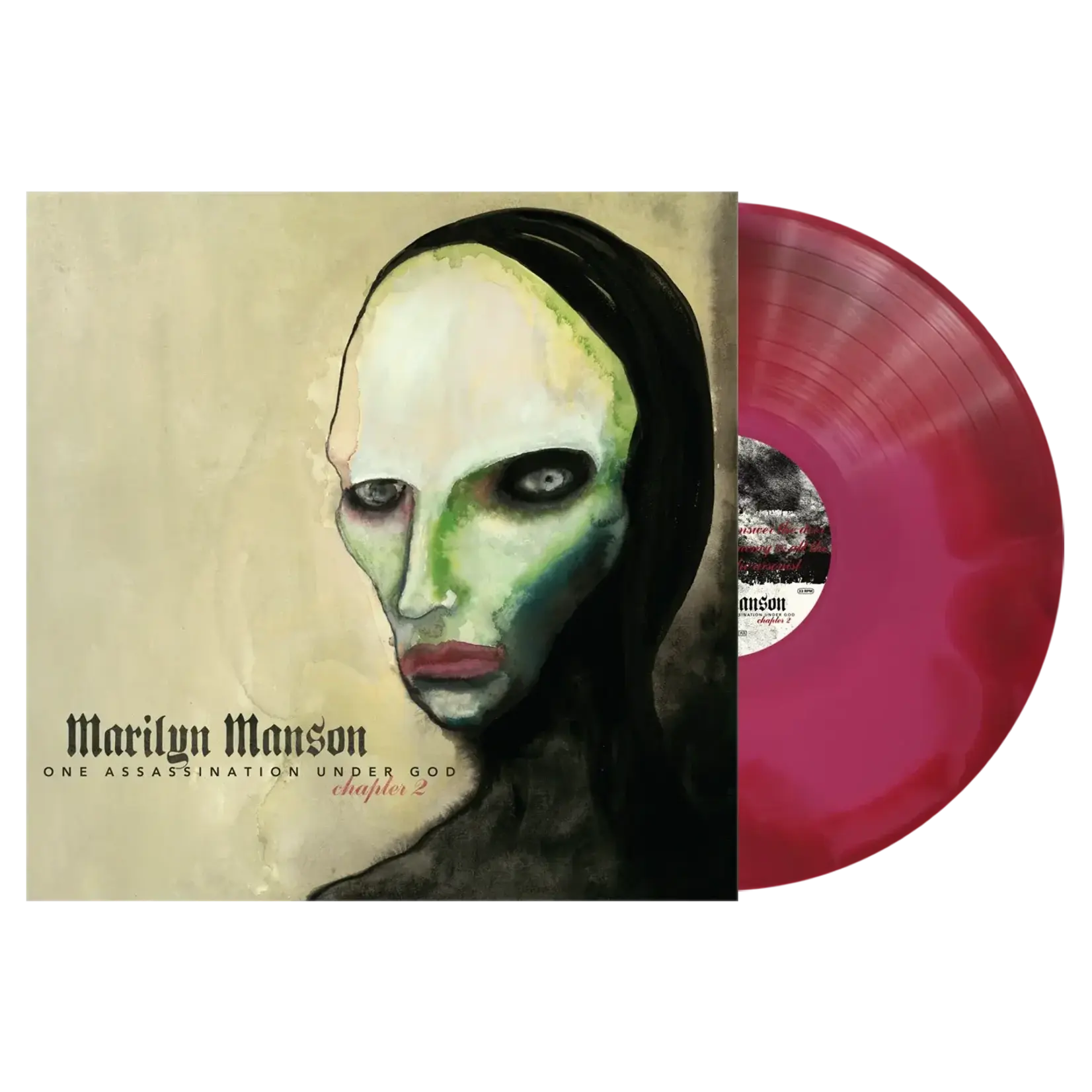 Marilyn Manson - One Assassination Under God: Chapter 2 (Indie Pink/Red Vinyl) [LP]