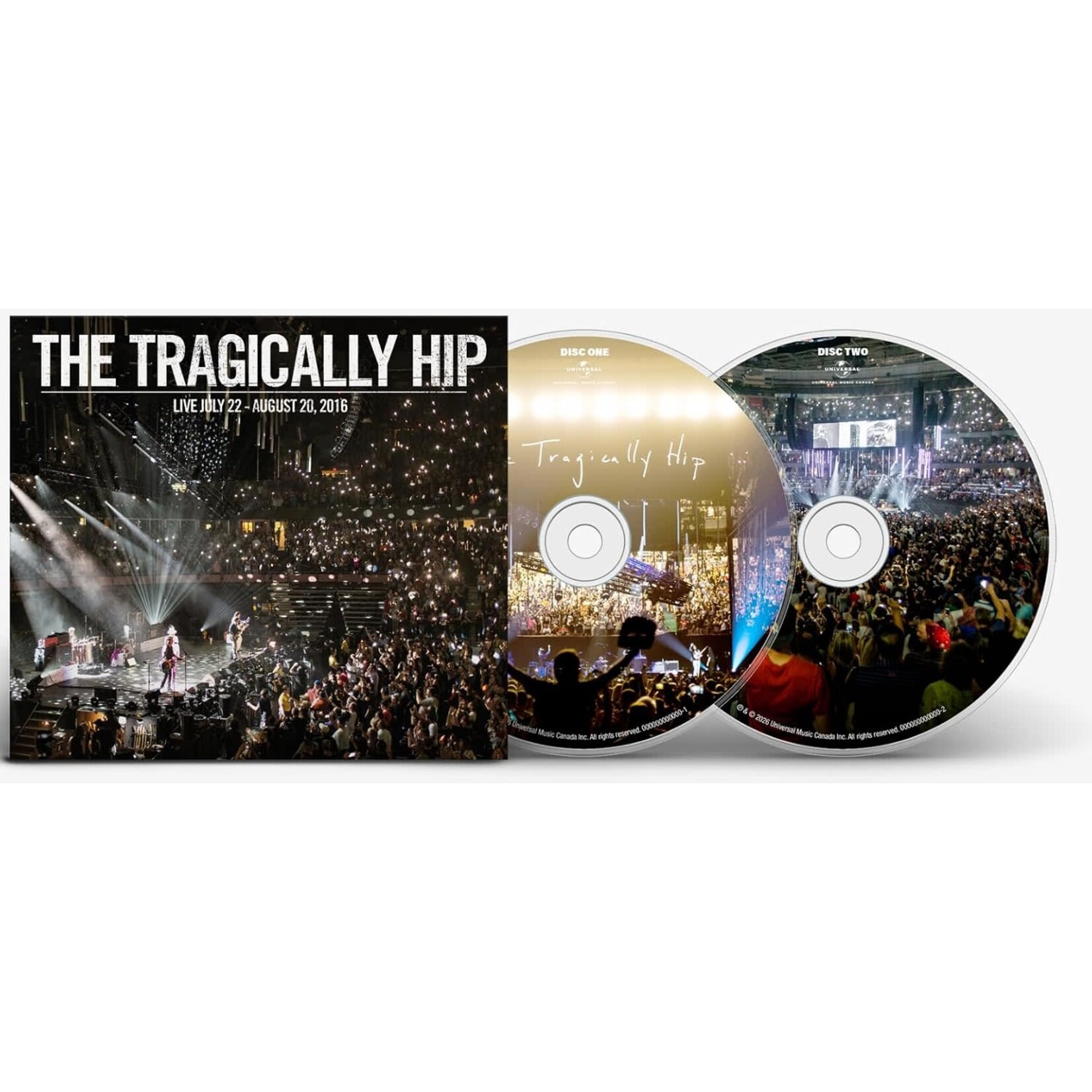 Tragically Hip - Live July 22 - August 20, 2016 [2CD]