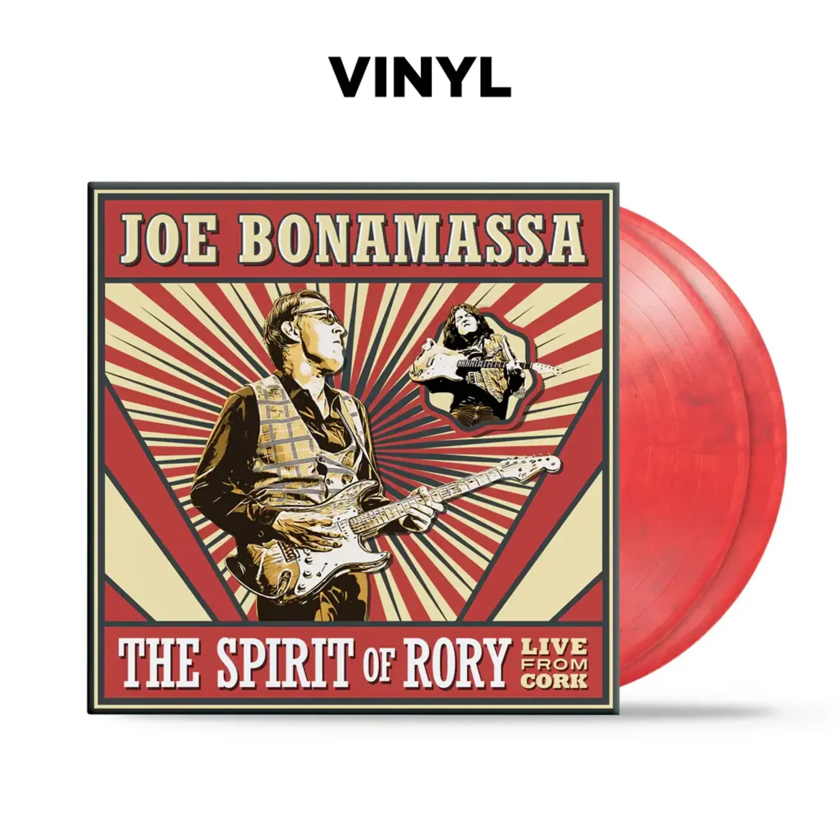 Joe Bonamassa - The Spirit Of Rory: Live From Cork (Red Vinyl) [2LP]